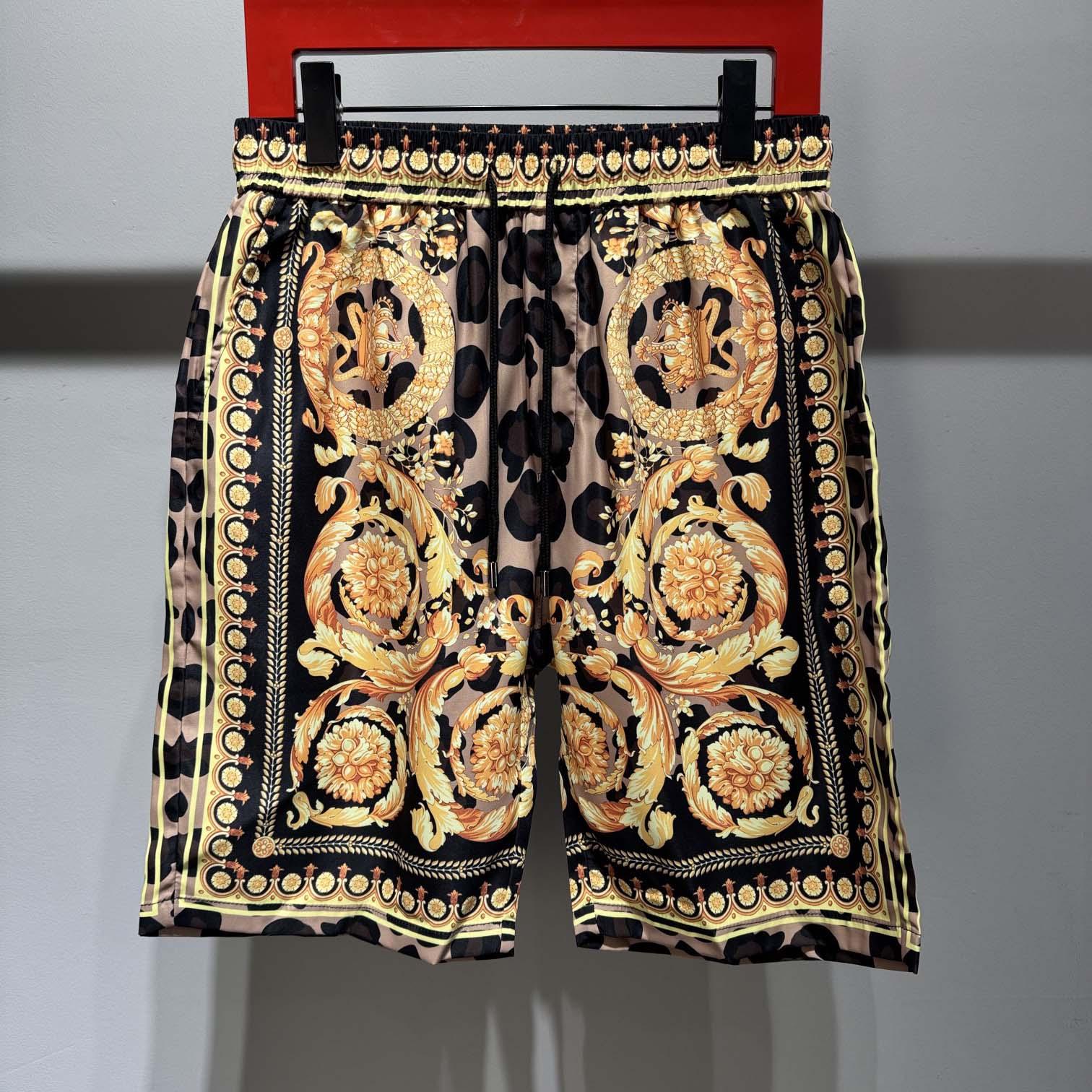 Versace Silk Shorts - DopestKickz