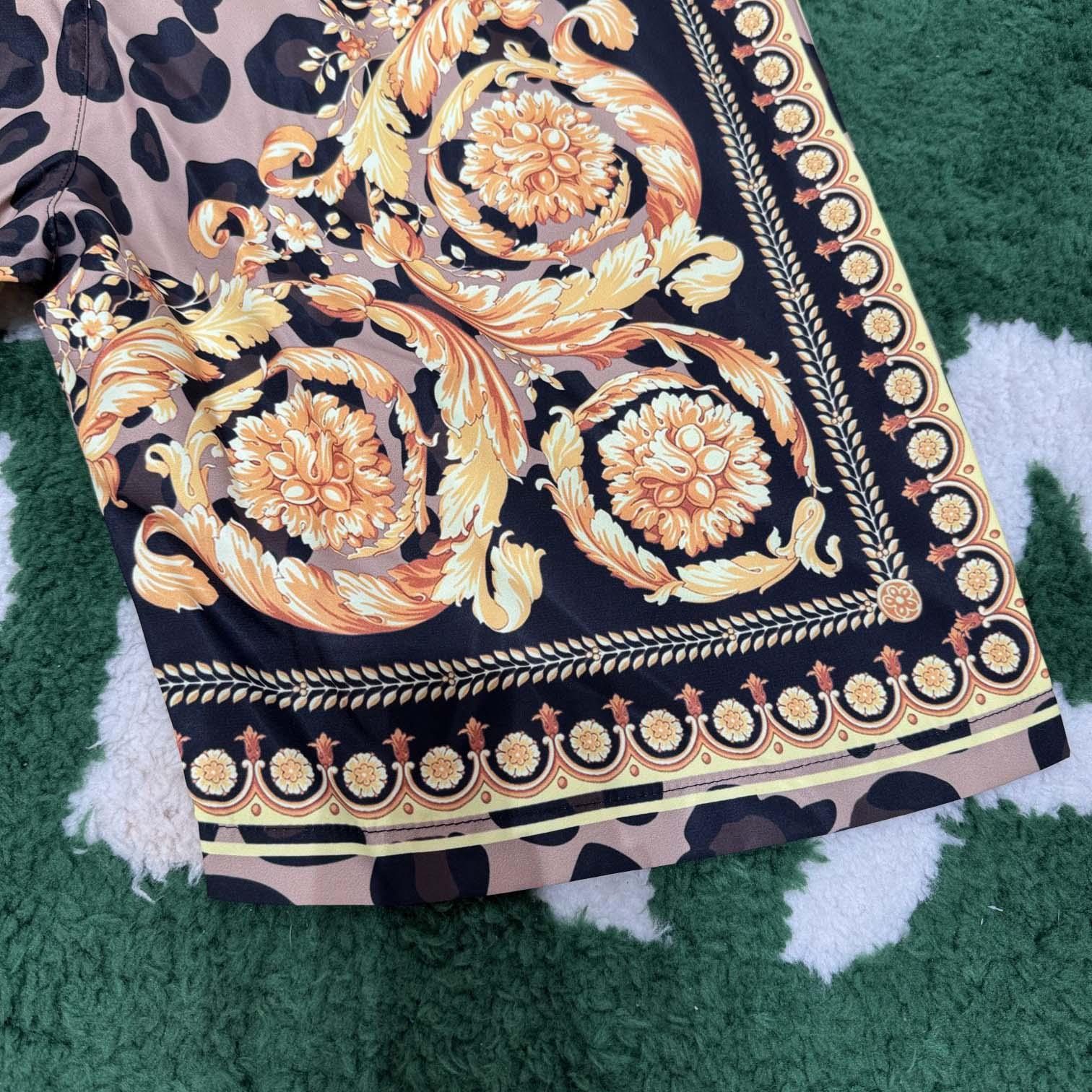 Versace Silk Shorts - DopestKickz