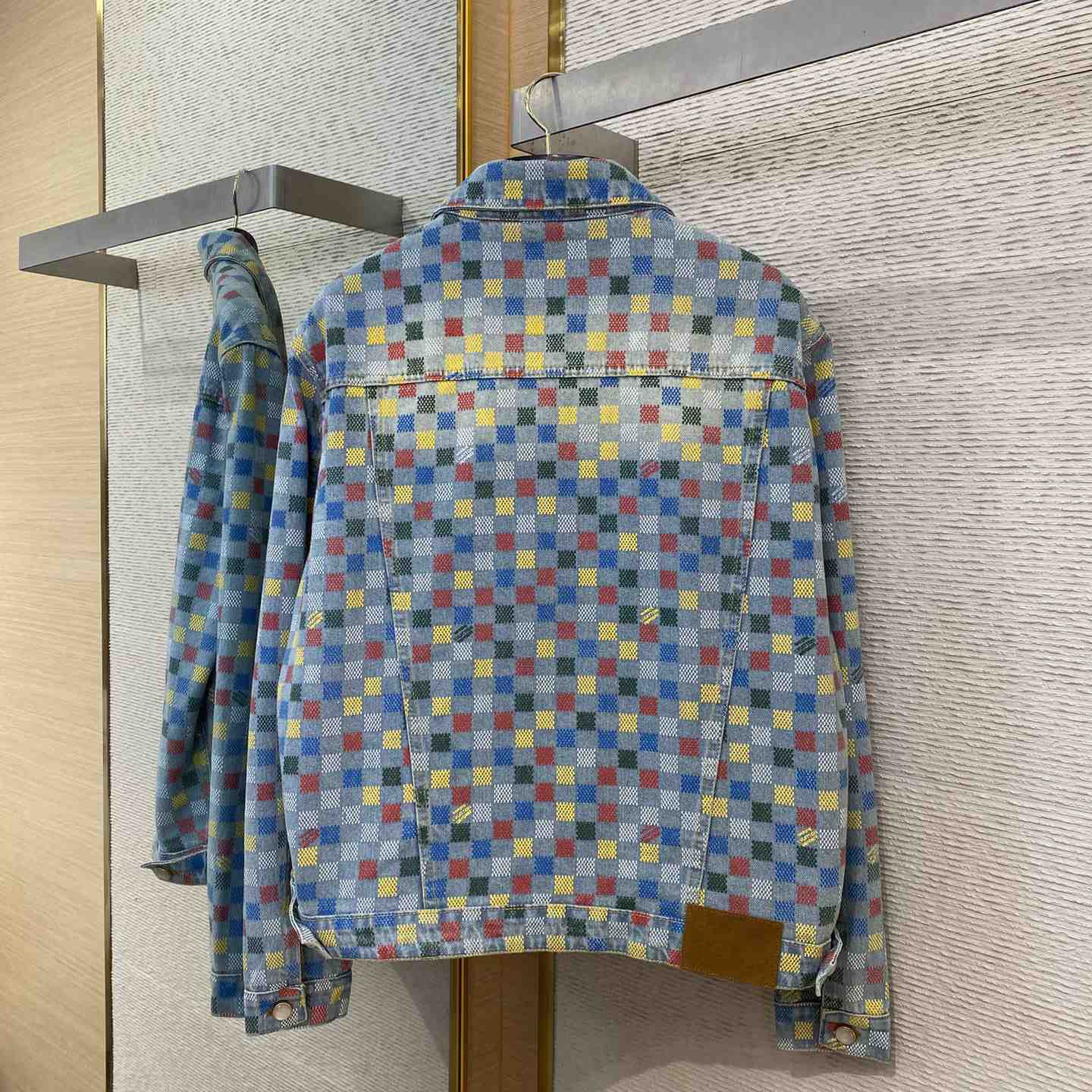 Louis Vuitton Damier Denim Trucker Jacket    1AHBE2 - DopestKickz