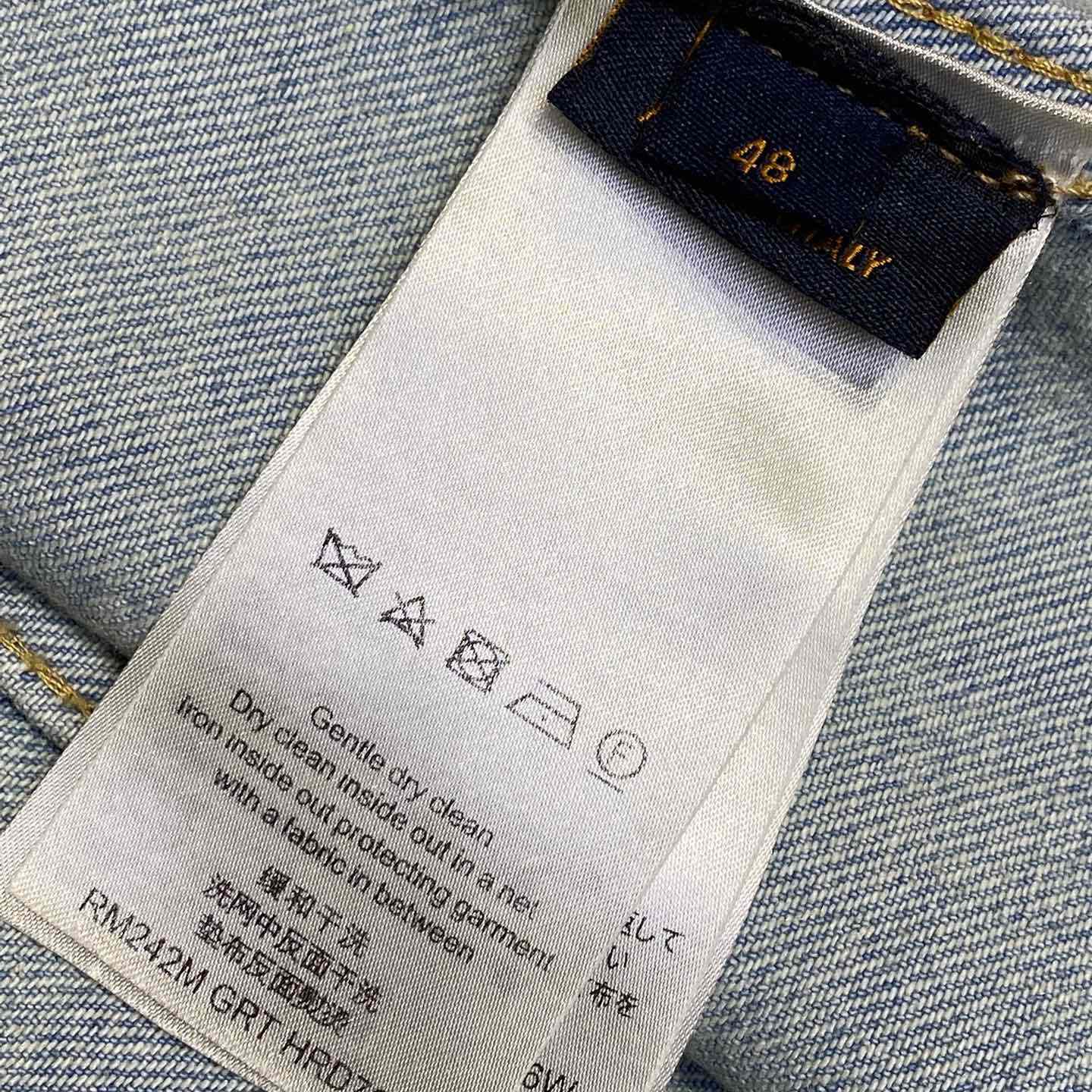 Louis Vuitton Damier Denim Trucker Jacket    1AHBE2 - DopestKickz