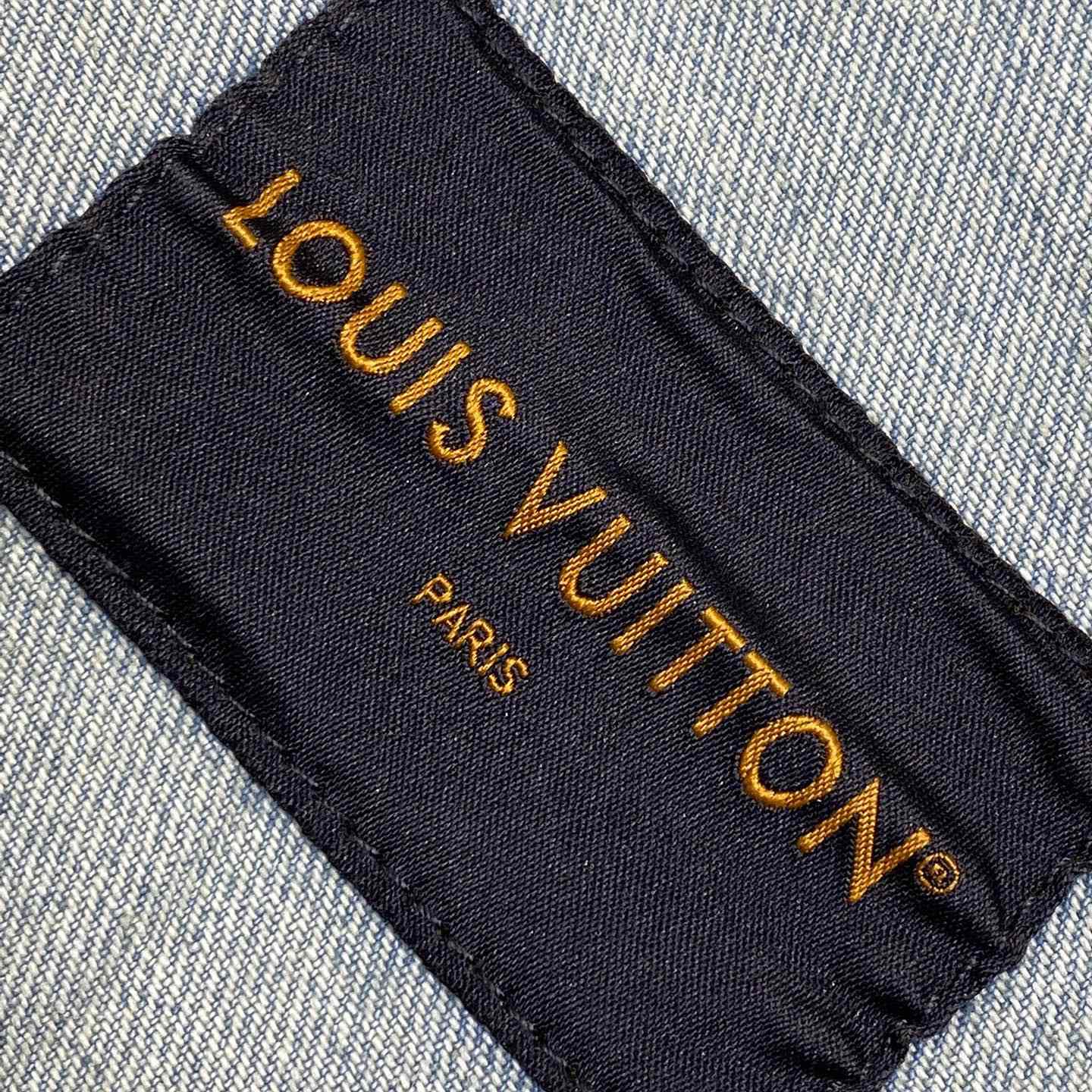 Louis Vuitton Damier Denim Trucker Jacket    1AHBE2 - DopestKickz