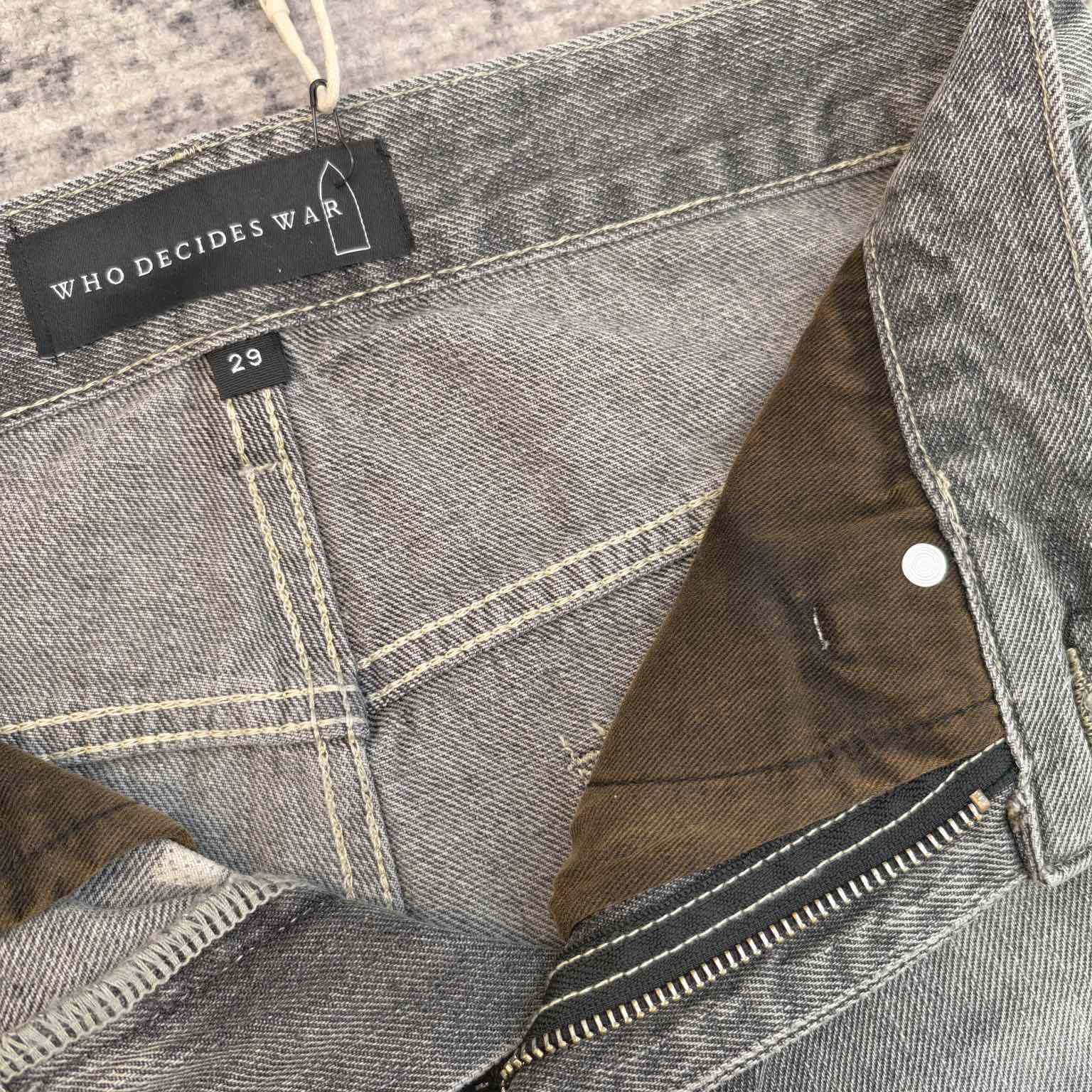 Who Decides War Techno Denim Jeans   703 - DopestKickz