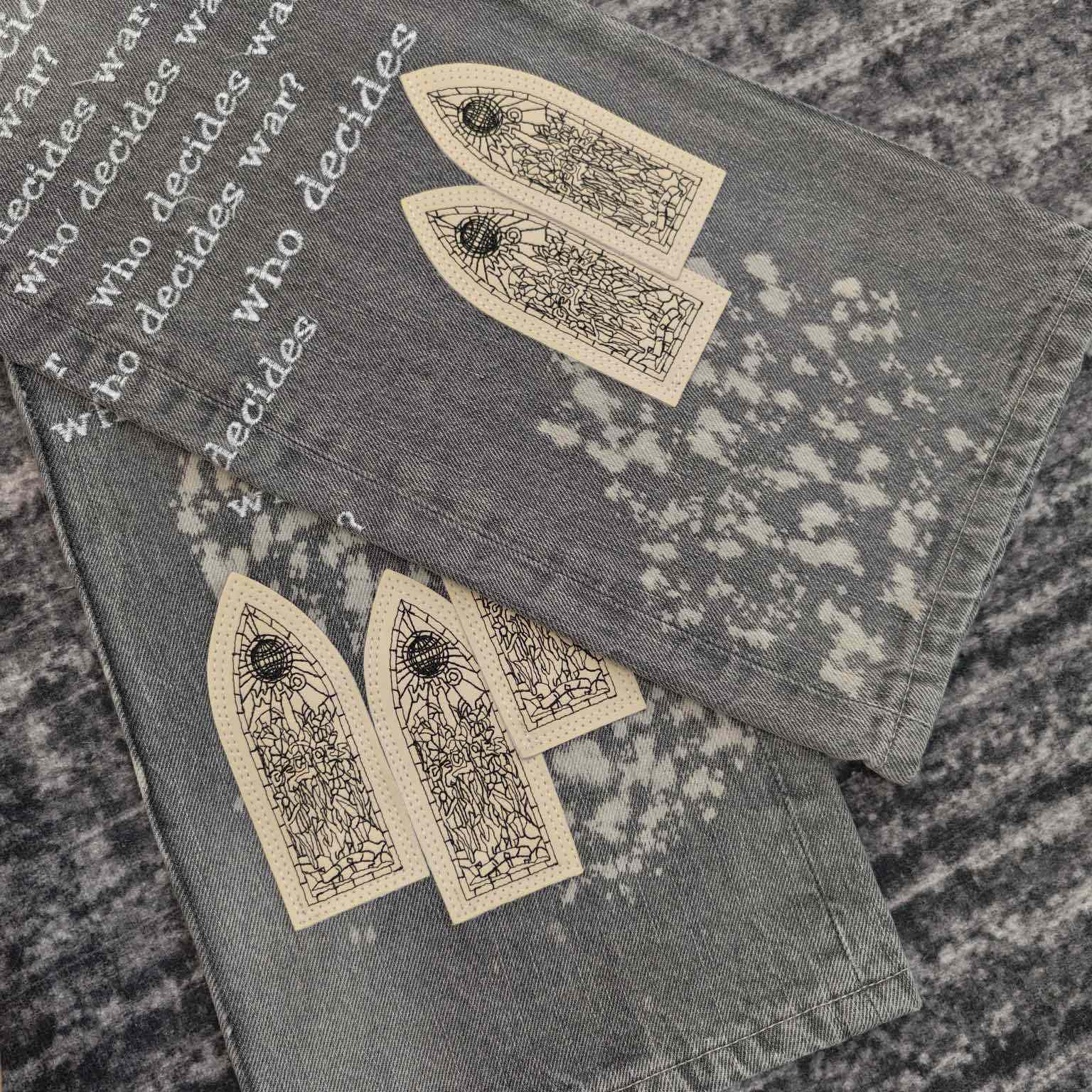 Who Decides War Techno Denim Jeans   703 - DopestKickz