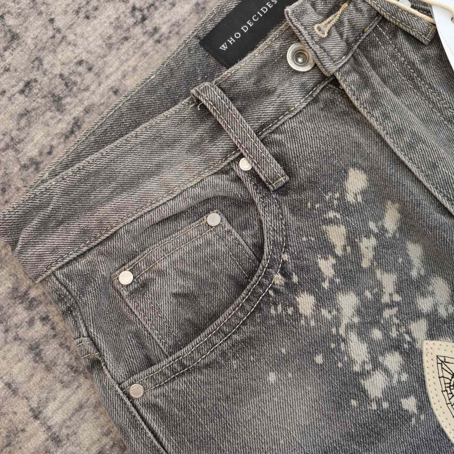 Who Decides War Techno Denim Jeans   703 - DopestKickz