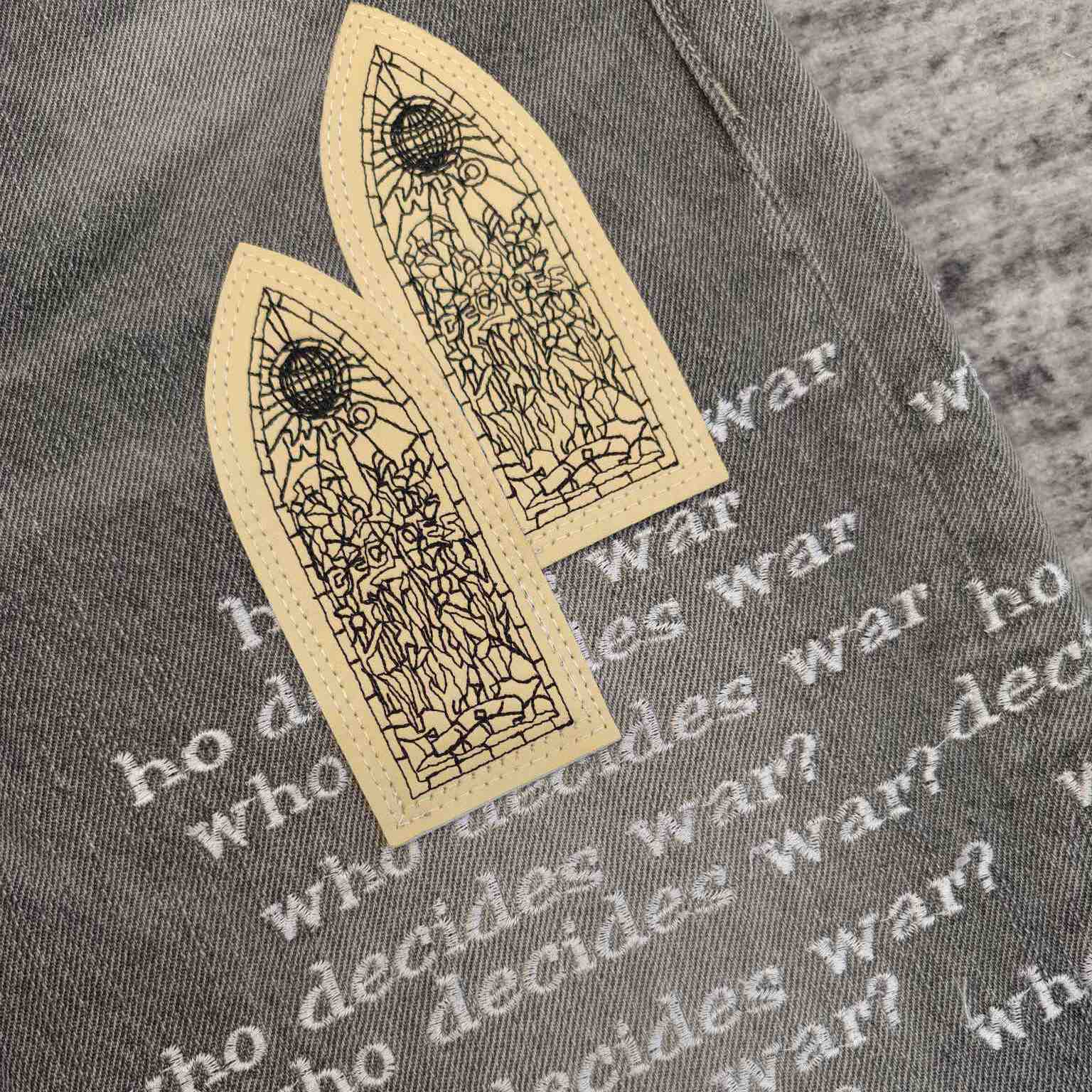 Who Decides War Techno Denim Jeans   703 - DopestKickz