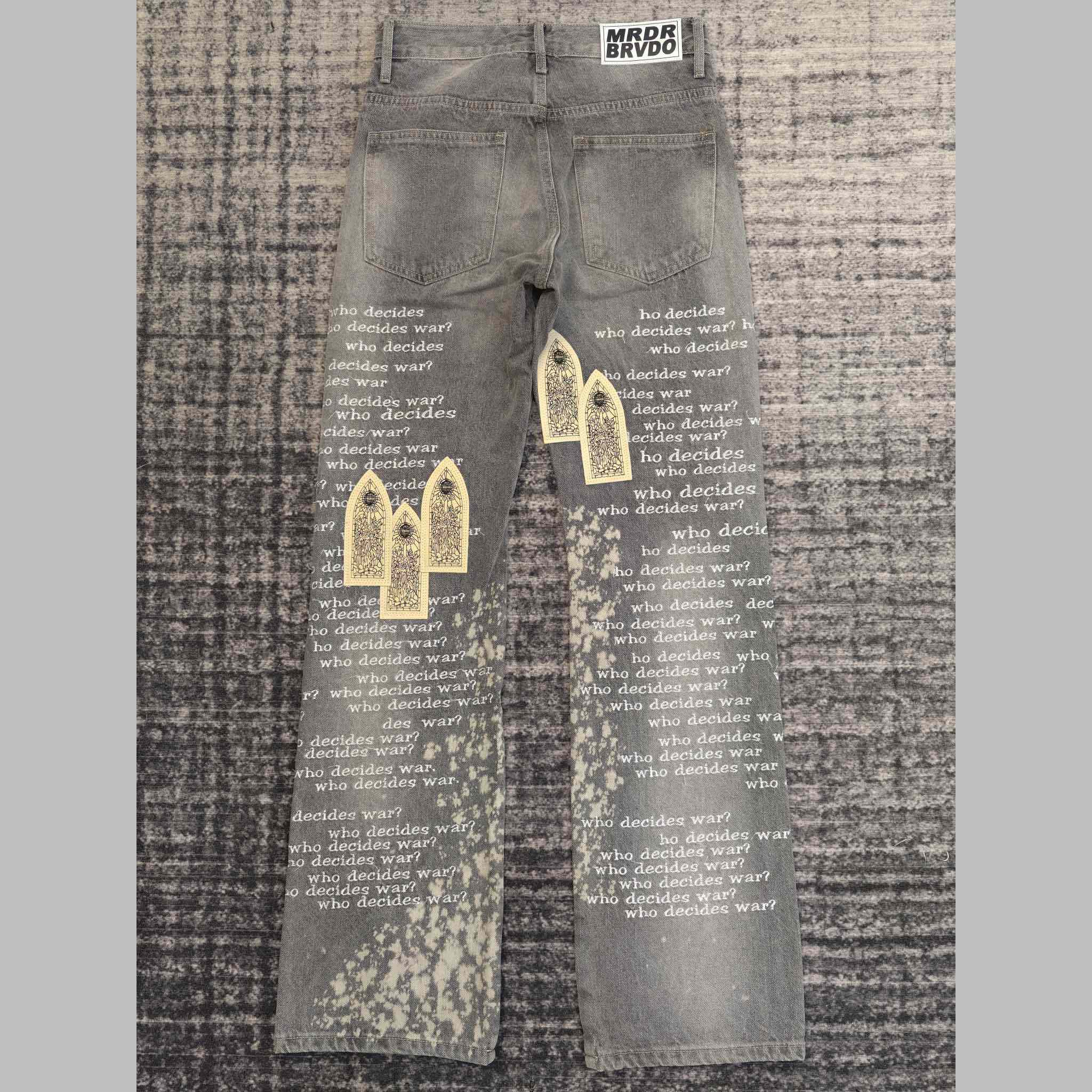 Who Decides War Techno Denim Jeans   703 - DopestKickz