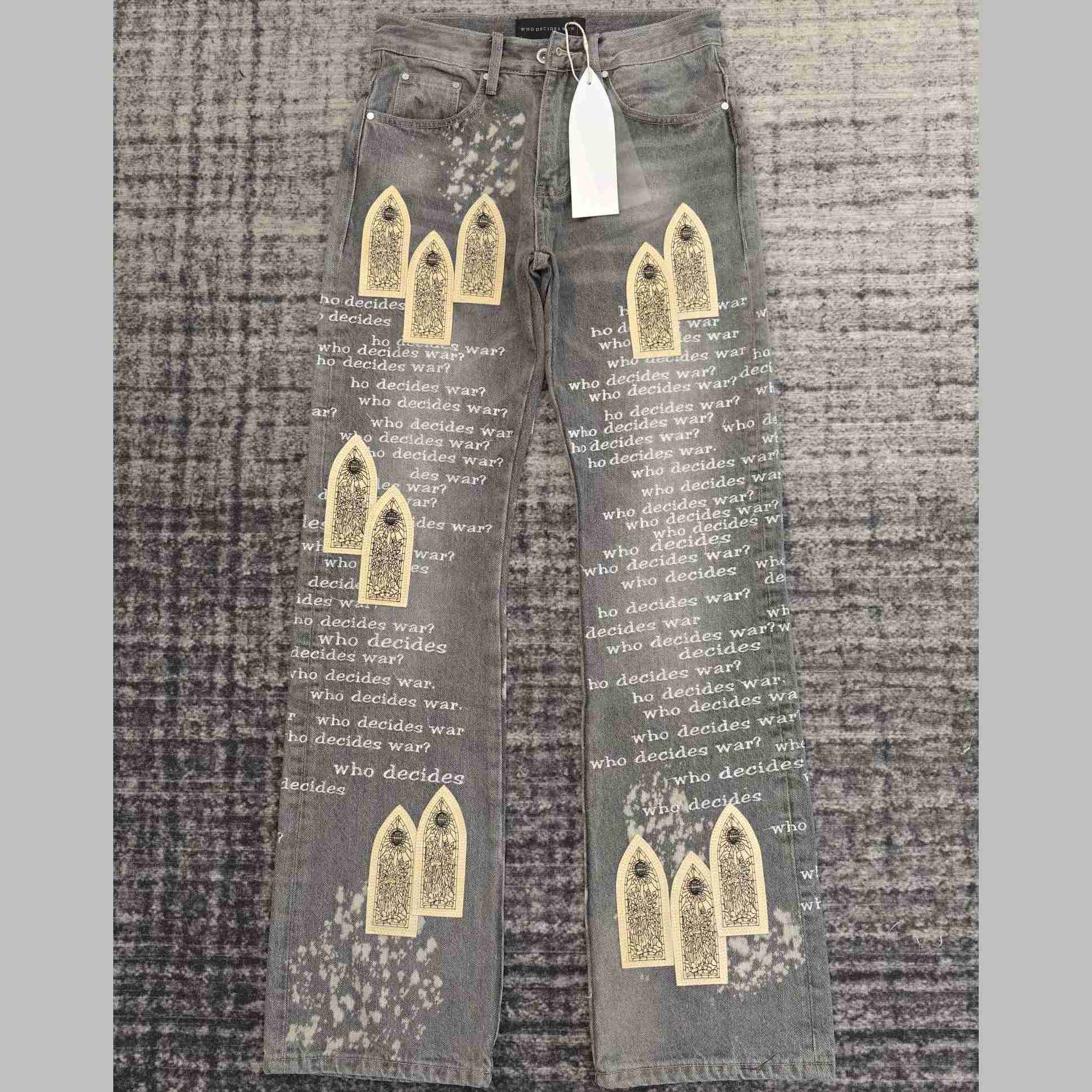 Who Decides War Techno Denim Jeans   703 - DopestKickz