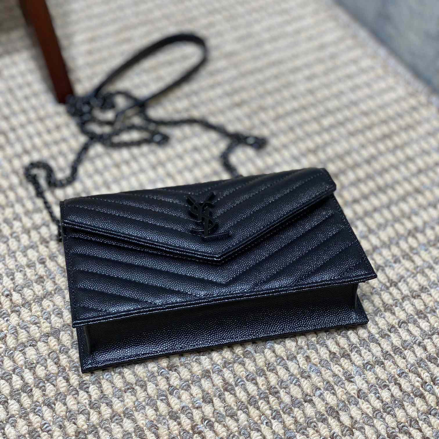 Saint Laurent Wallets On Chain  19×12.5×4cm - DopestKickz