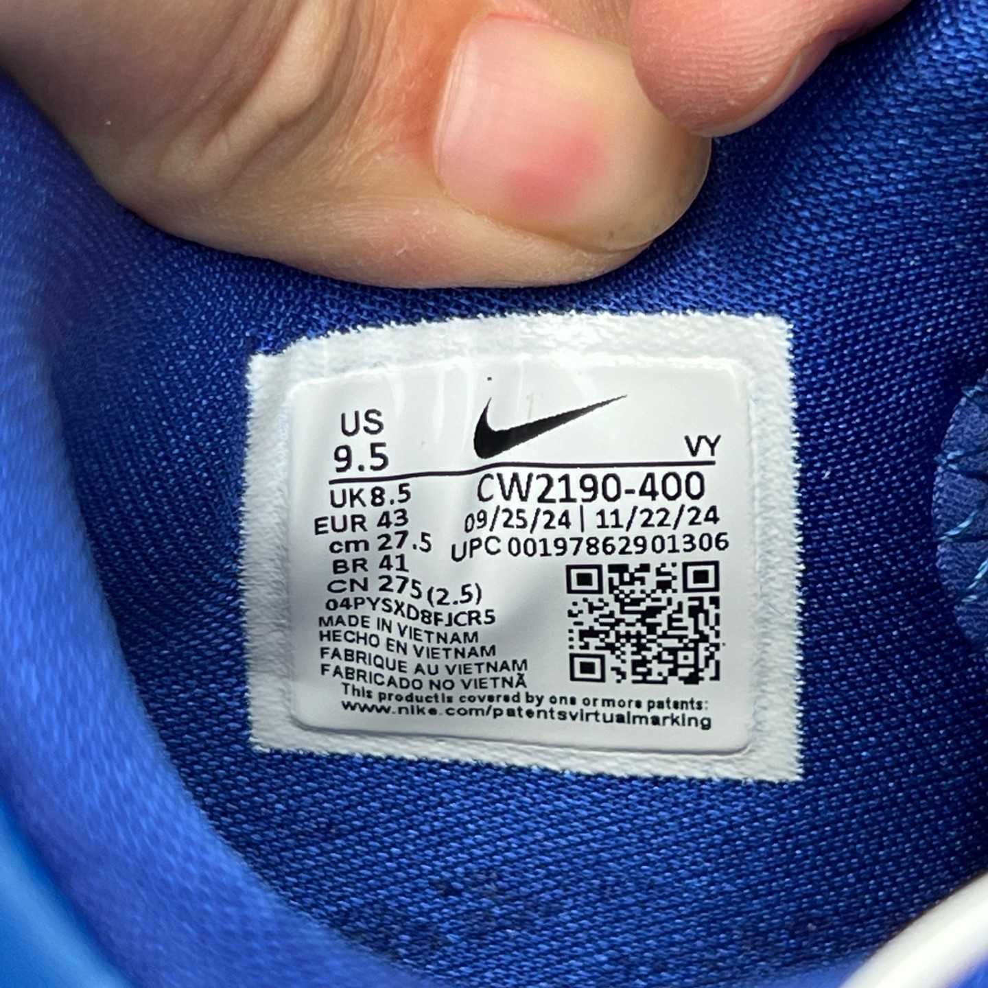 Zoom Kobe 6 Protro 'Dodgers' - CW2190 400 - DopestKickz