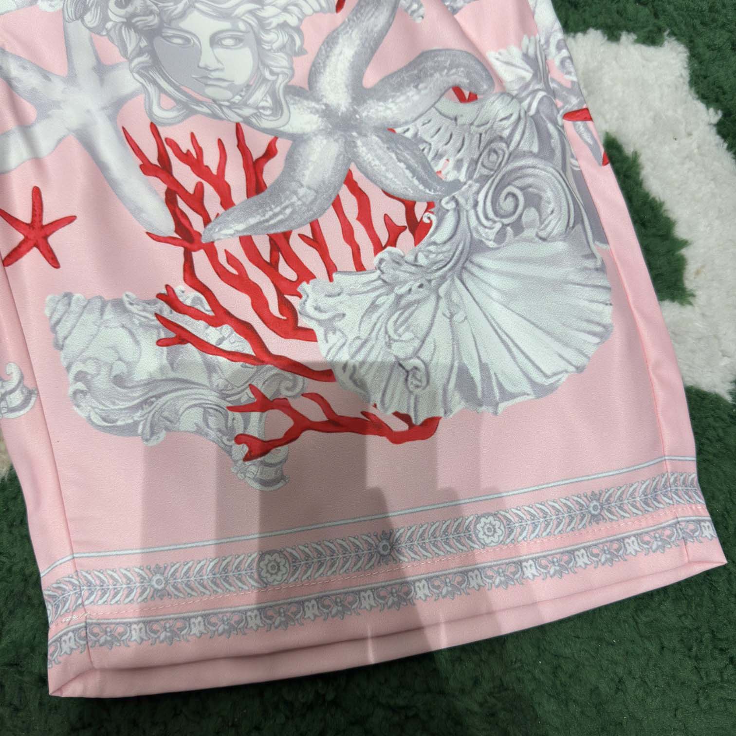 Versace Silk Shorts - DopestKickz