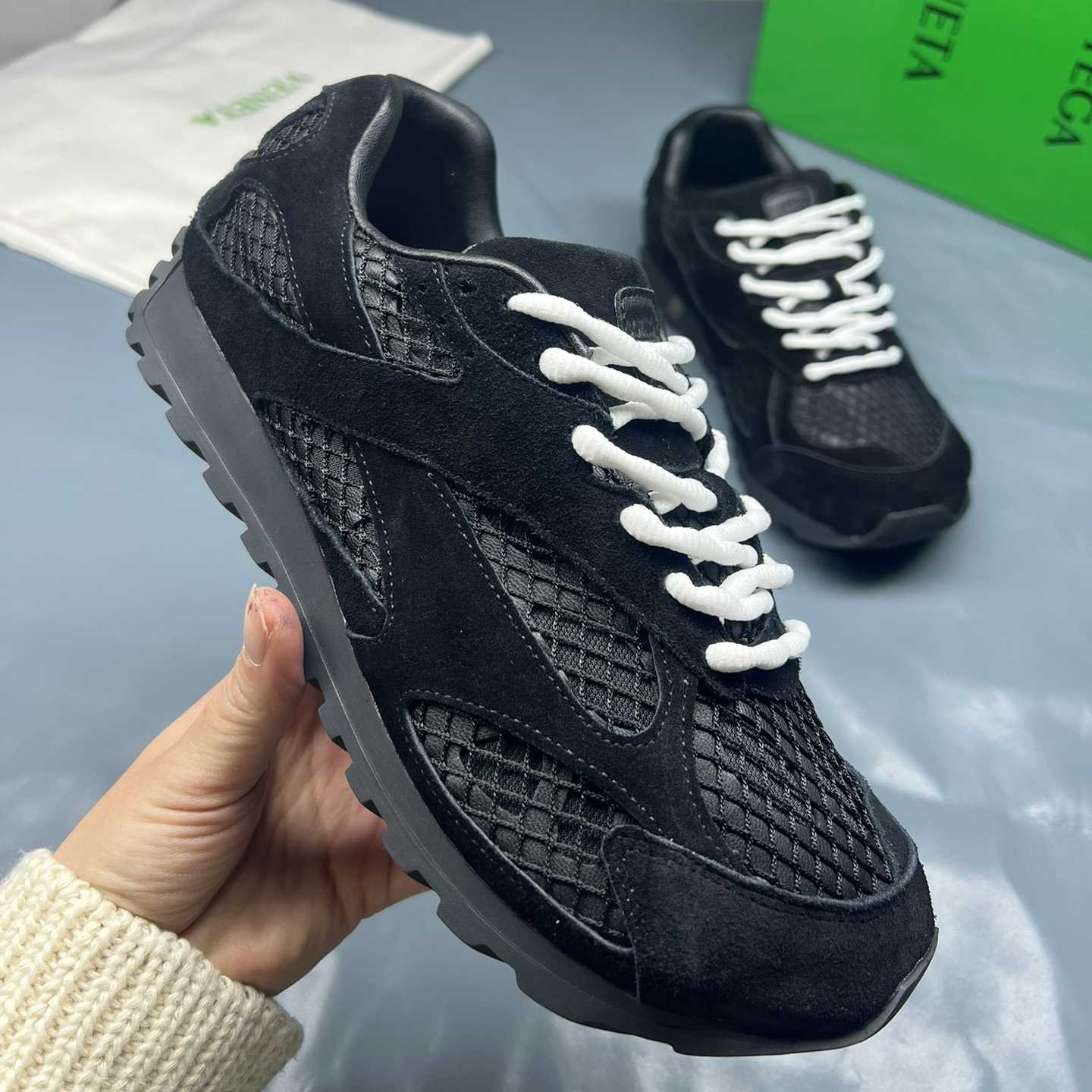 Bottega Veneta Orbit Sneaker  - DopestKickz