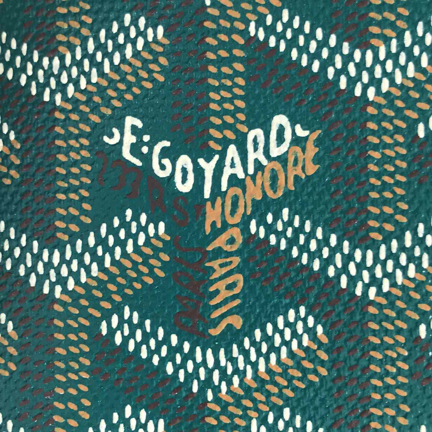 Goyard Short 8 Card Slots Billfold Wallet Green - DopestKickz