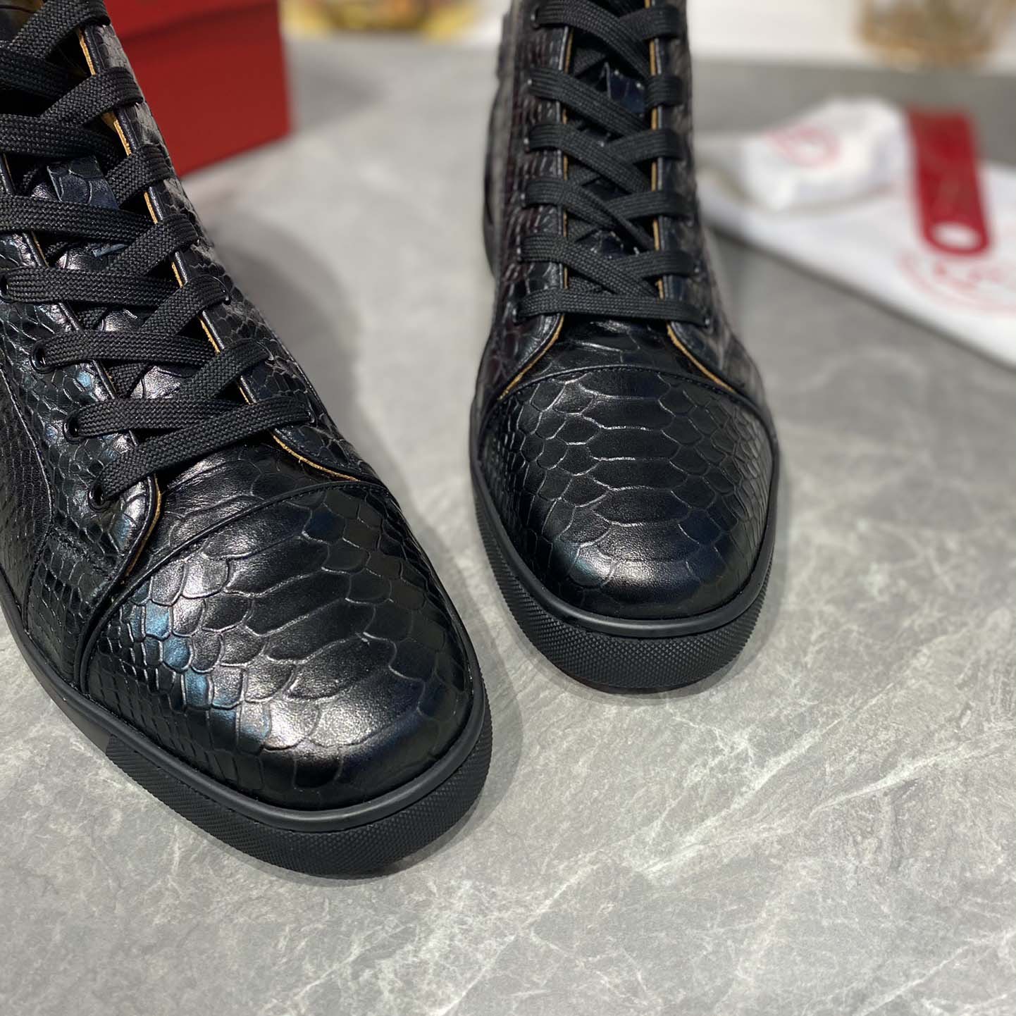 Christian Louboutin High-top Sneakers  - DopestKickz