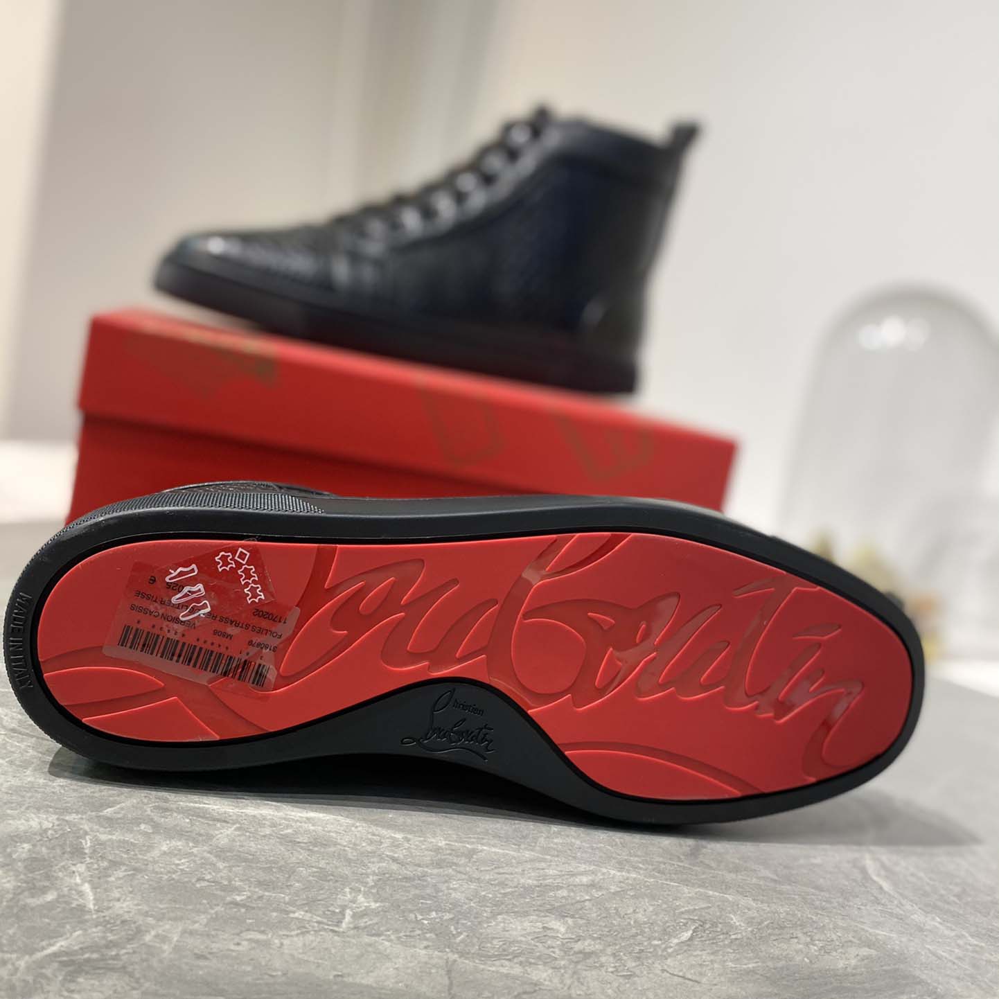 Christian Louboutin High-top Sneakers  - DopestKickz