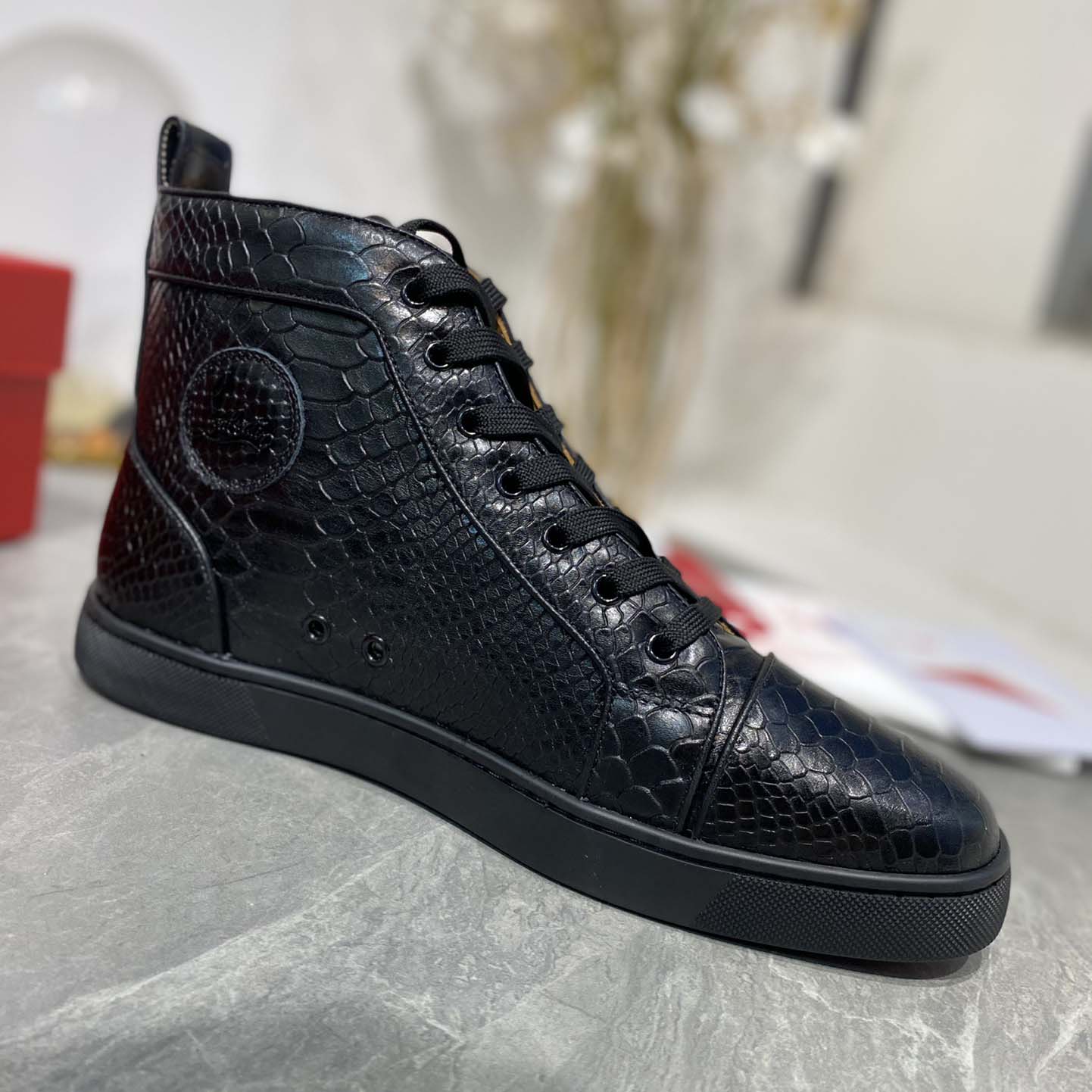 Christian Louboutin High-top Sneakers  - DopestKickz