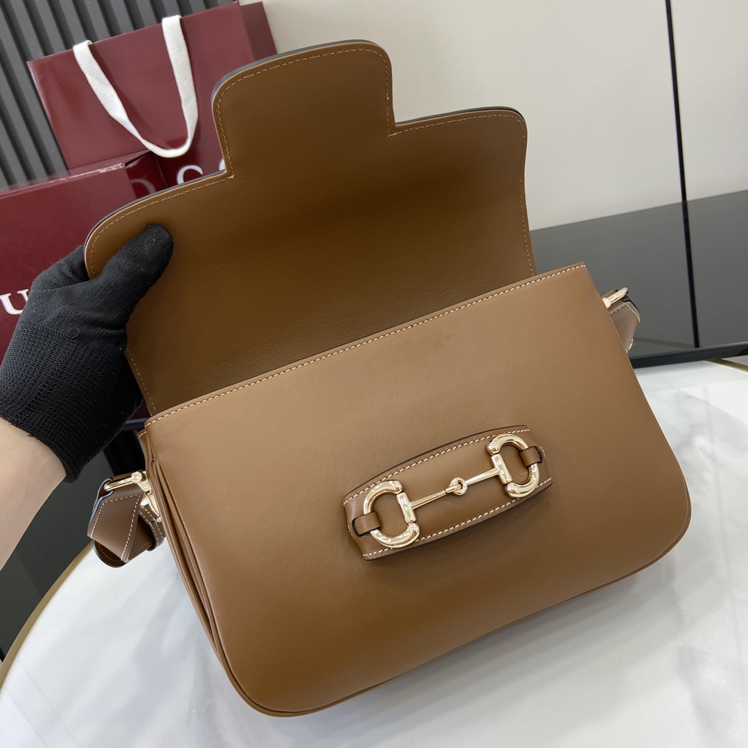 Gucci Horsebit 1955 Soft Small Shoulder Bag - DopestKickz