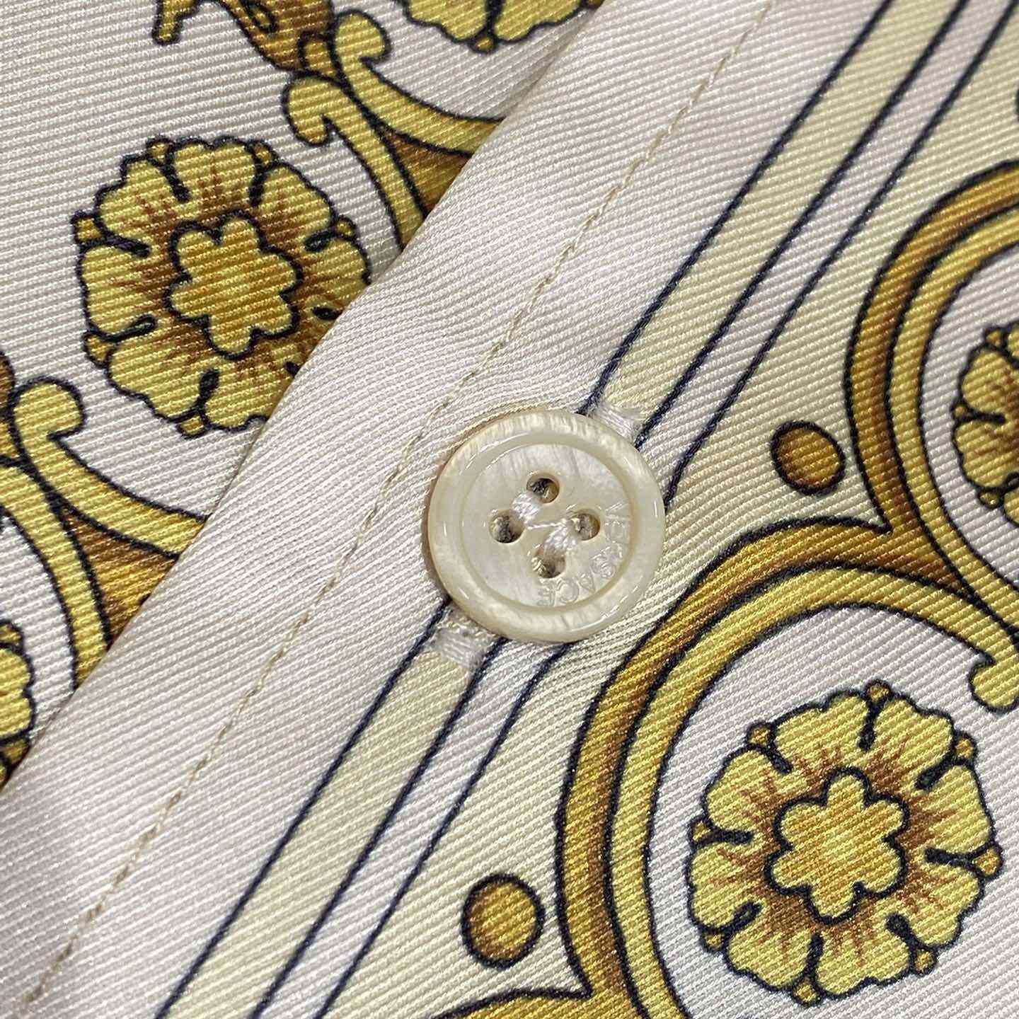 Versace Barocco Silk Shirt & Shorts  - DopestKickz