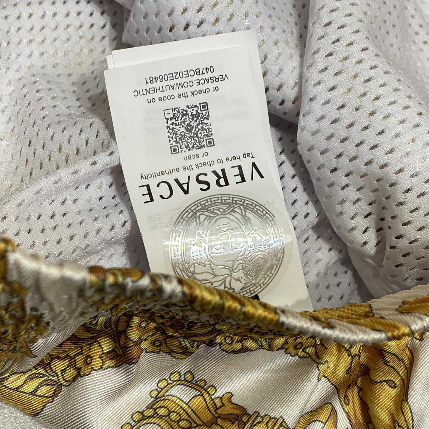 Versace Barocco Silk Shirt & Shorts  - DopestKickz