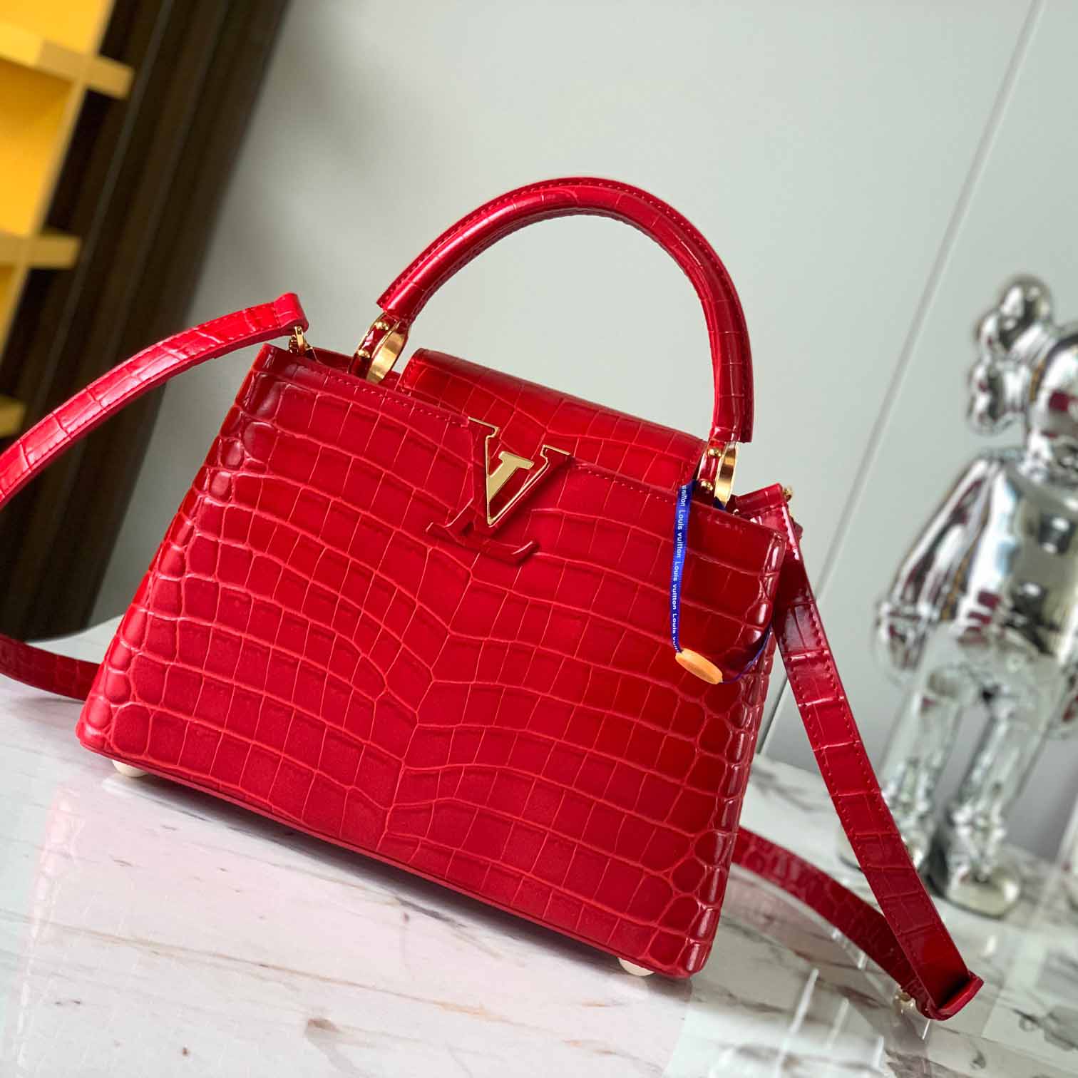 Louis Vuitton Capucines BB   N92173 (27 x 18x9cm) - DopestKickz