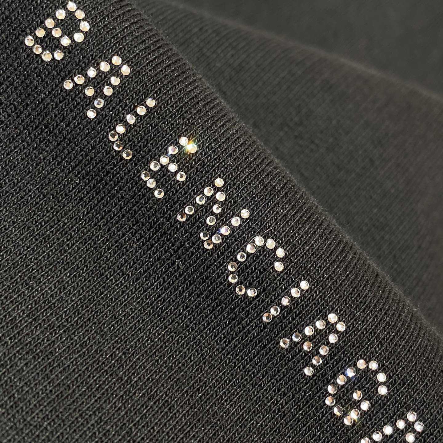 Balenciaga Strass Cropped Sweat Shorts - DopestKickz