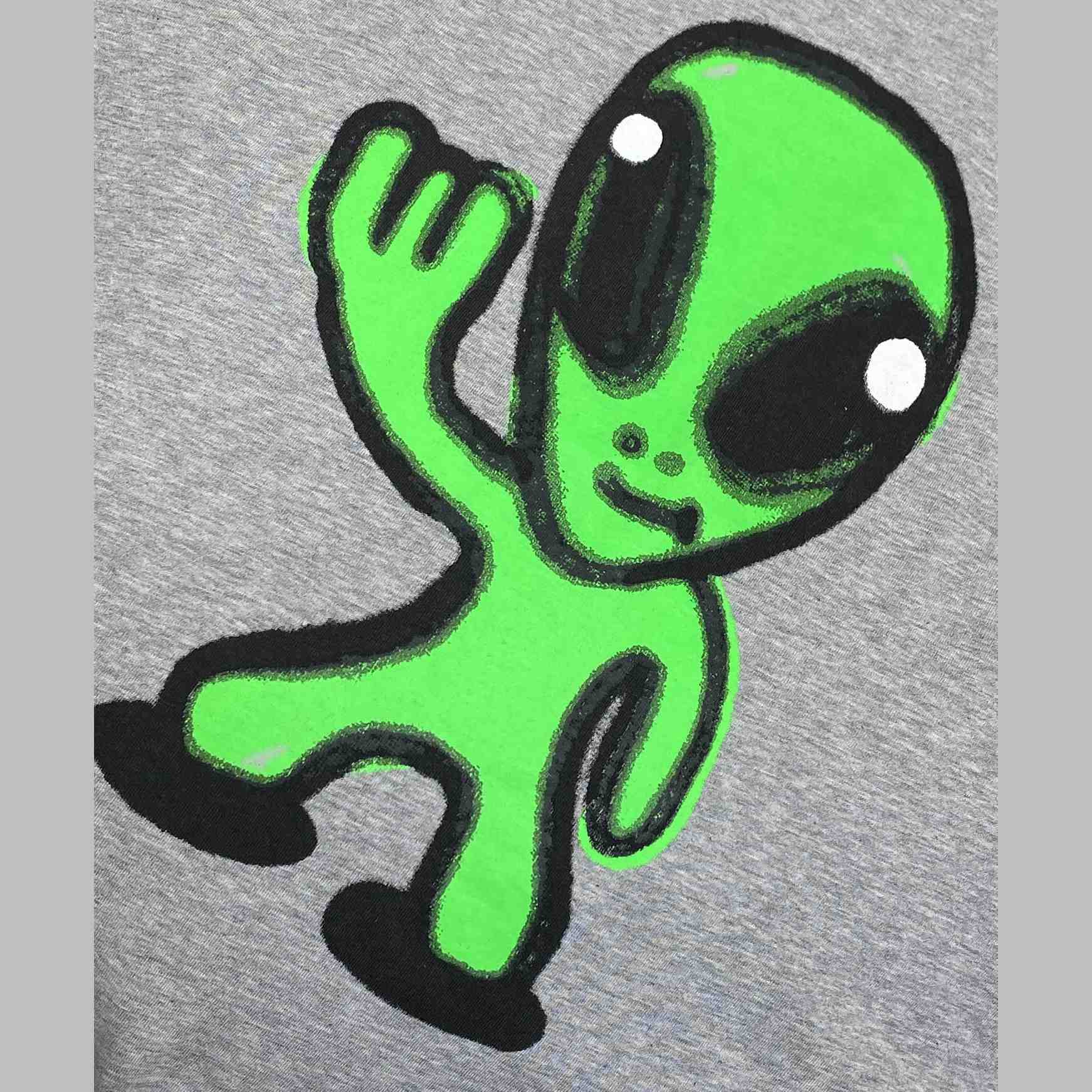 Balenciaga Hi There + Dripley Sleeveless T-Shirt In Heather Grey - DopestKickz