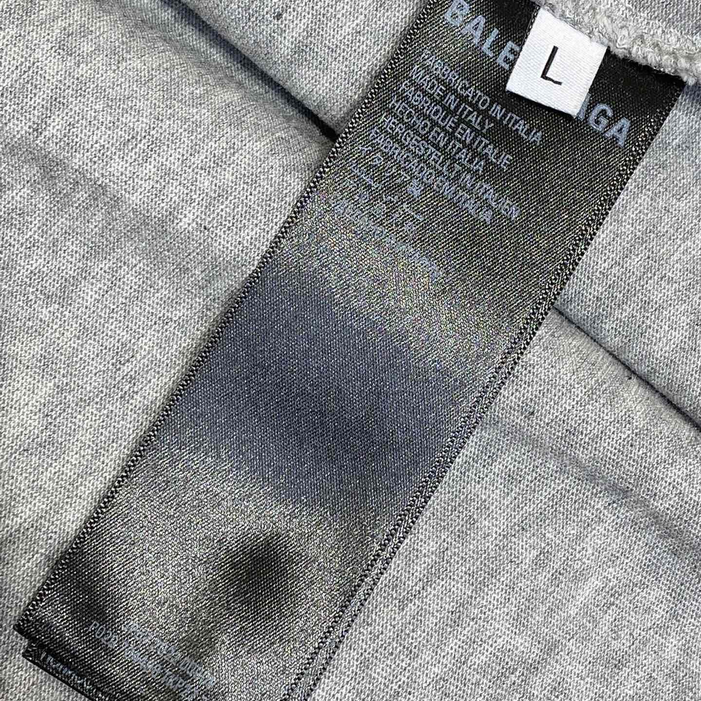 Balenciaga Hi There + Dripley Sleeveless T-Shirt In Heather Grey - DopestKickz