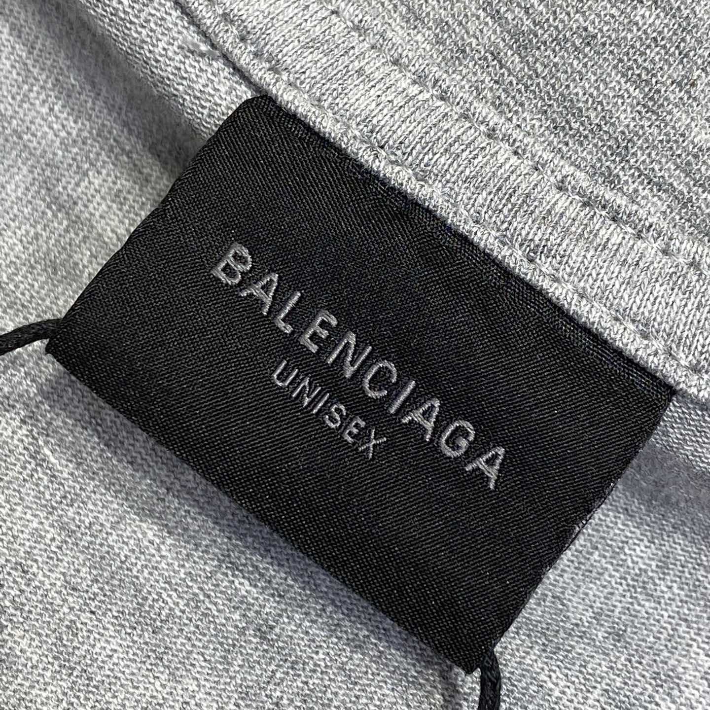 Balenciaga Hi There + Dripley Sleeveless T-Shirt In Heather Grey - DopestKickz