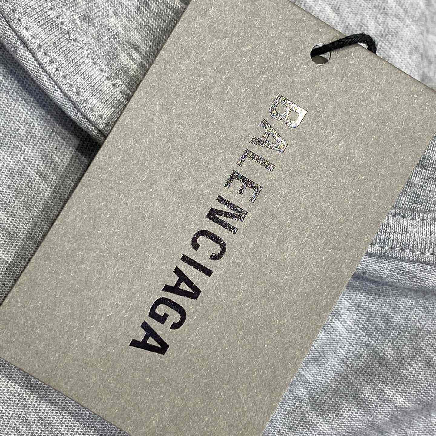 Balenciaga Hi There + Dripley Sleeveless T-Shirt In Heather Grey - DopestKickz