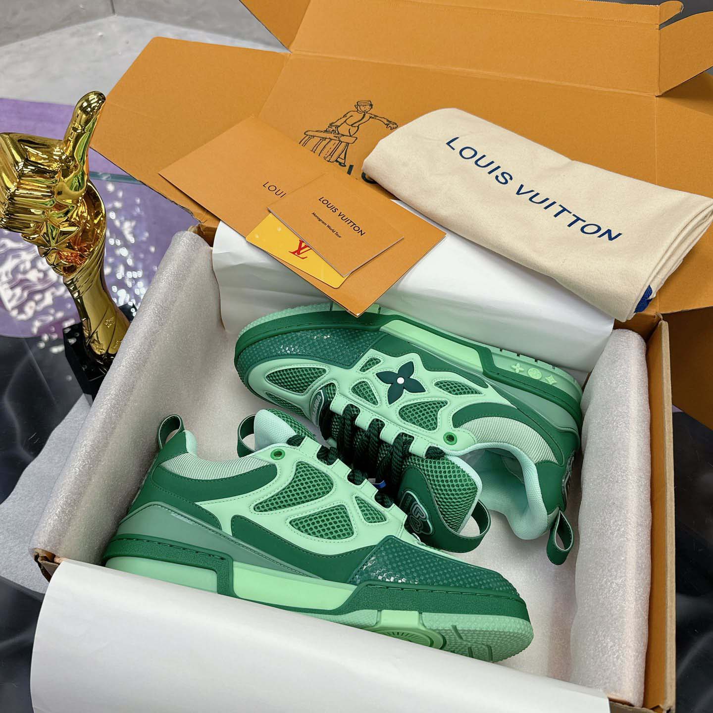 Louis Vuitton LV Skate Sneaker      1ACQOP - DopestKickz