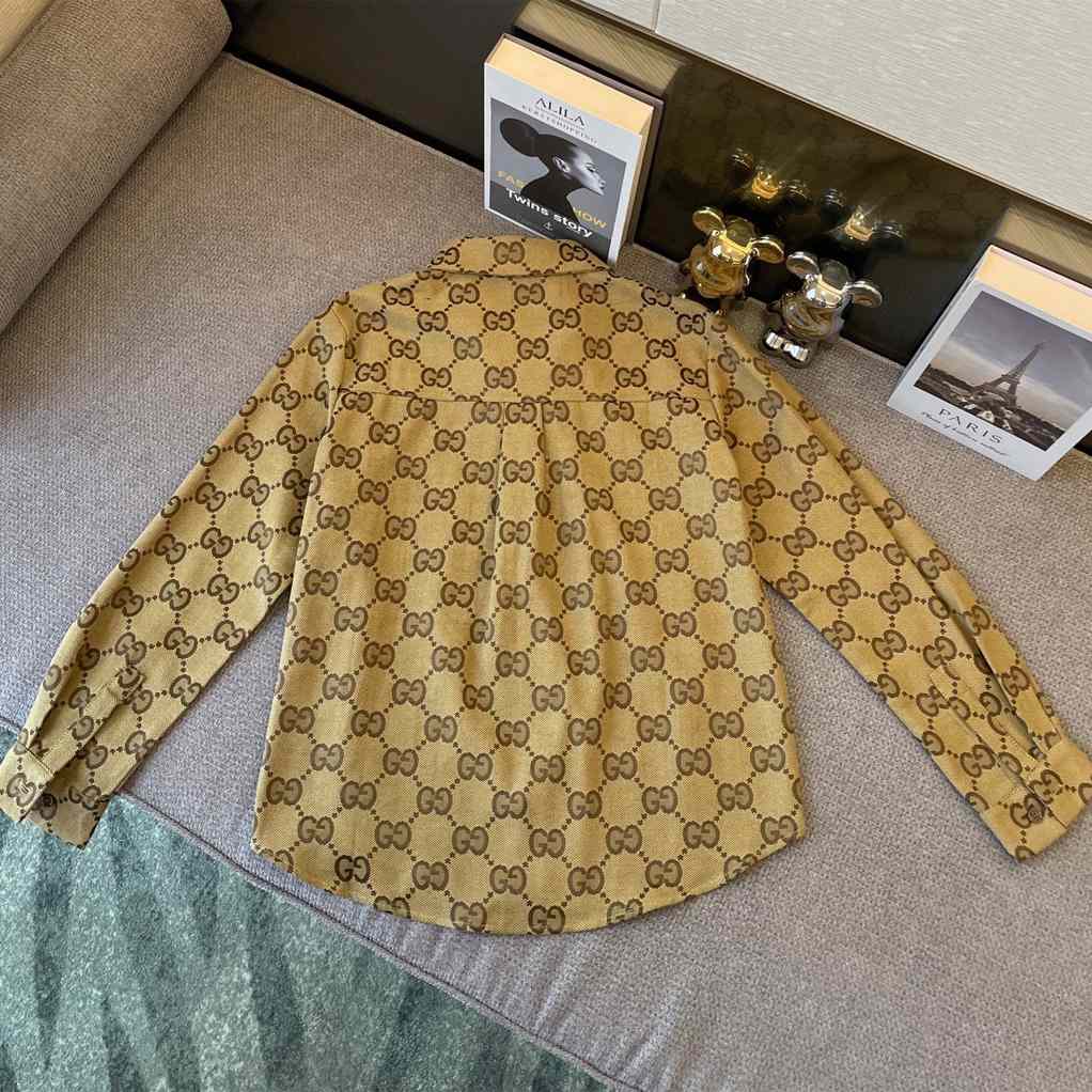 Gucci Maxi GG canvas shirt - DopestKickz