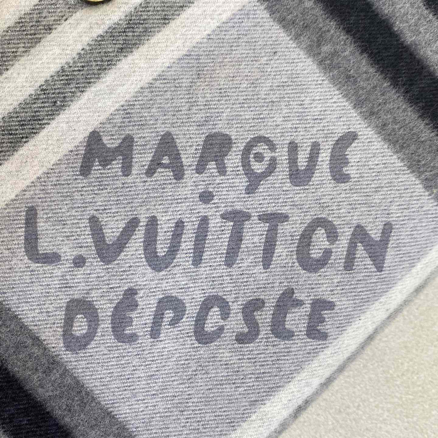 Louis Vuitton Long-Sleeved Cotton Flannel Shirt  1AFXST - DopestKickz