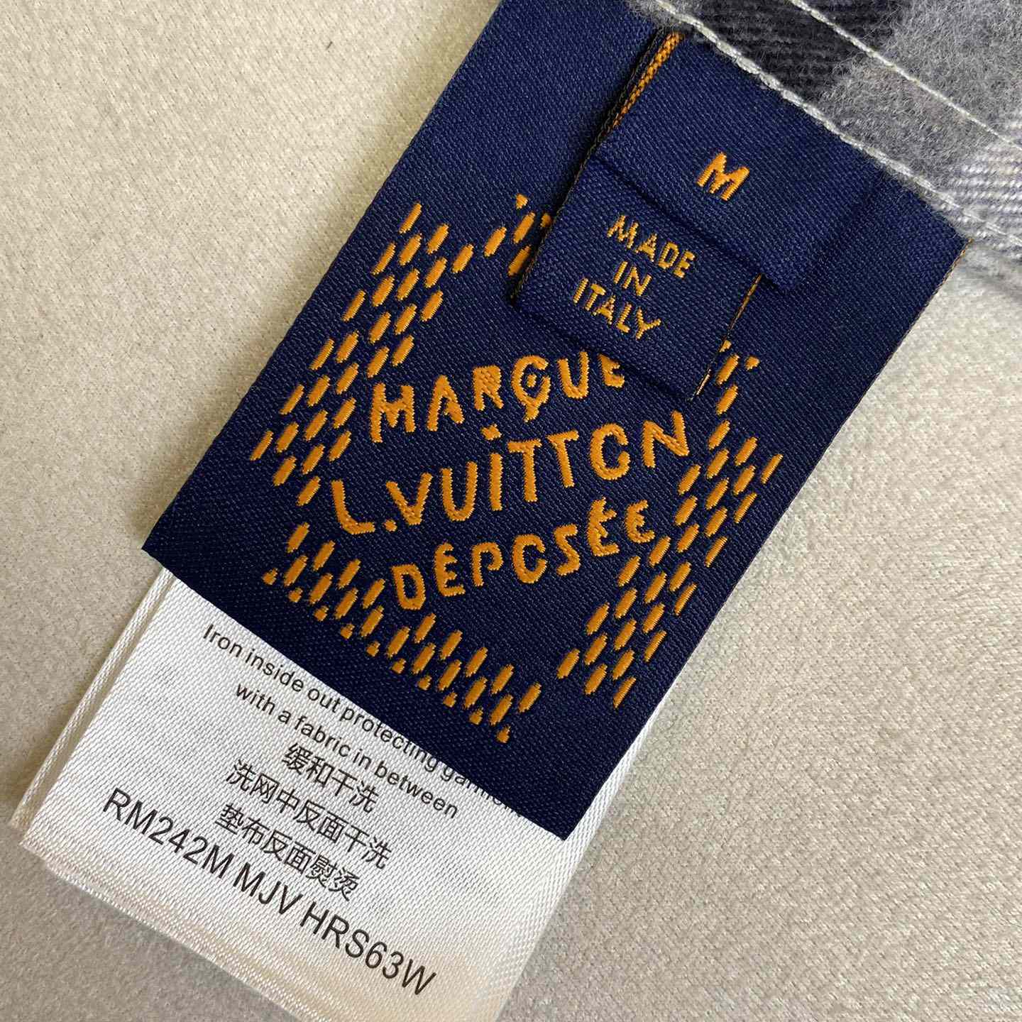 Louis Vuitton Long-Sleeved Cotton Flannel Shirt  1AFXST - DopestKickz