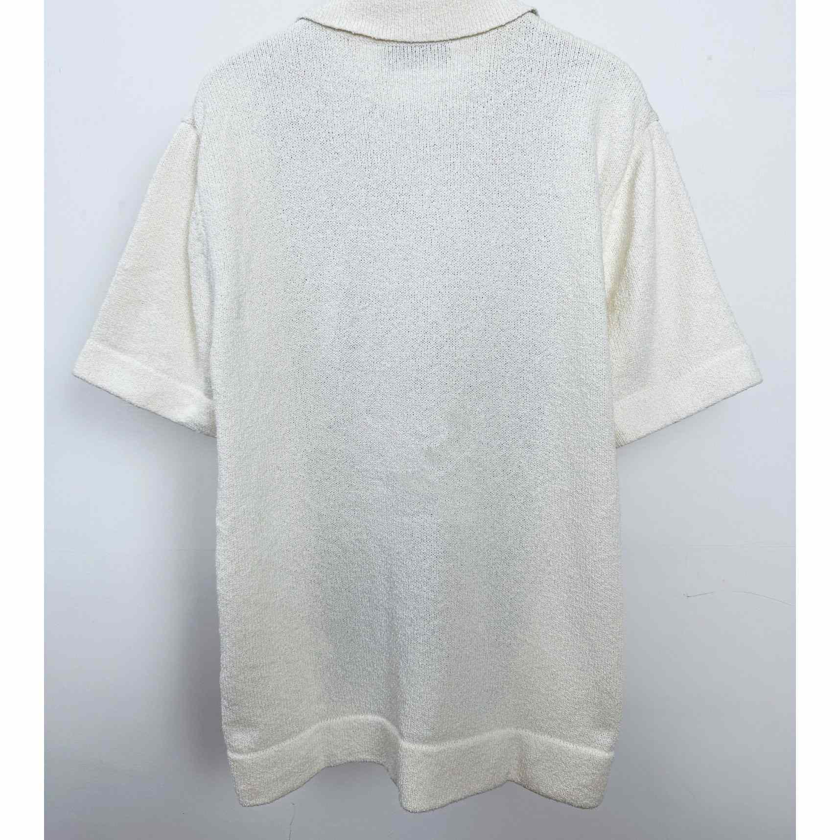 Gucci Cotton Blend Terry Knit Polo Shirt  - DopestKickz