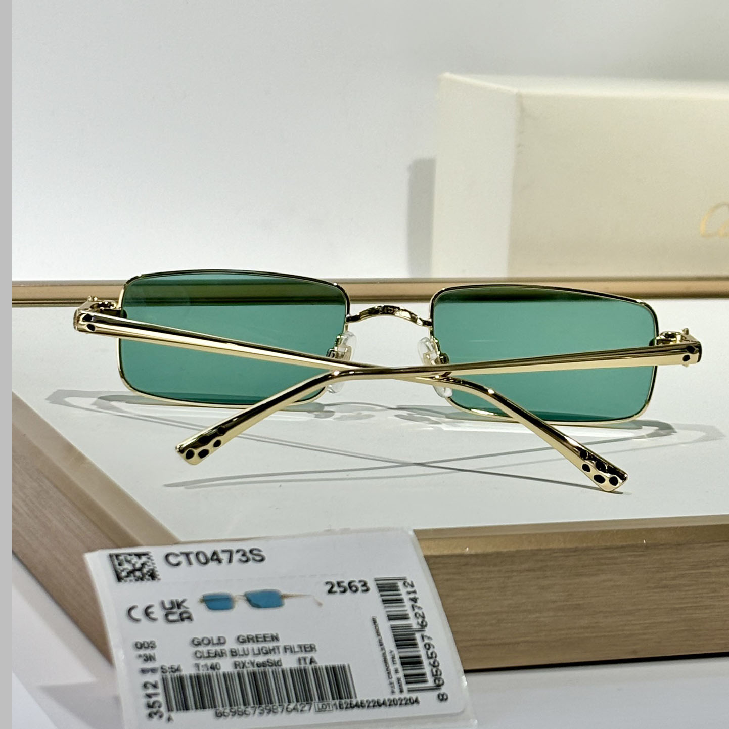 CartierRrectangle-frame Sunglasses   CT0473S - DopestKickz