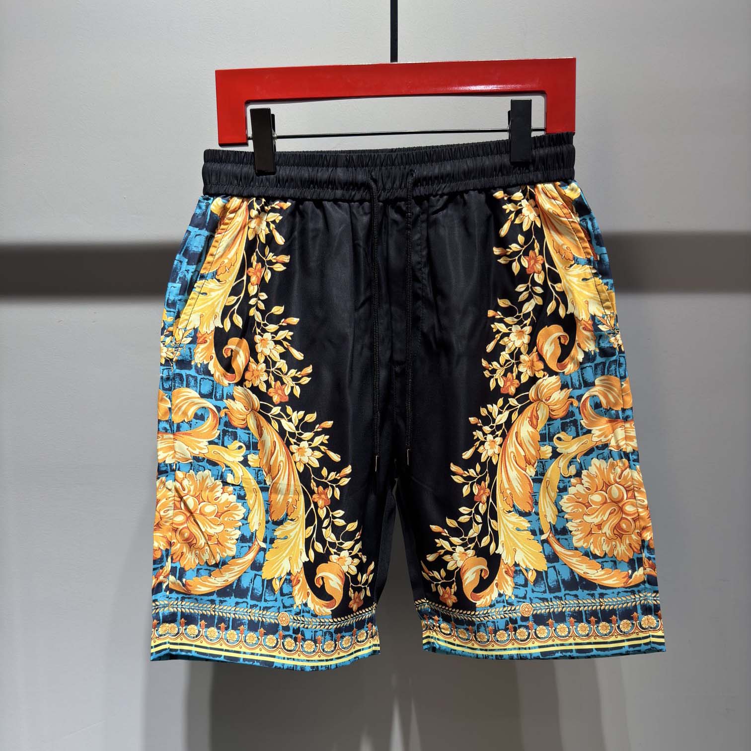 Versace Silk Shorts - DopestKickz