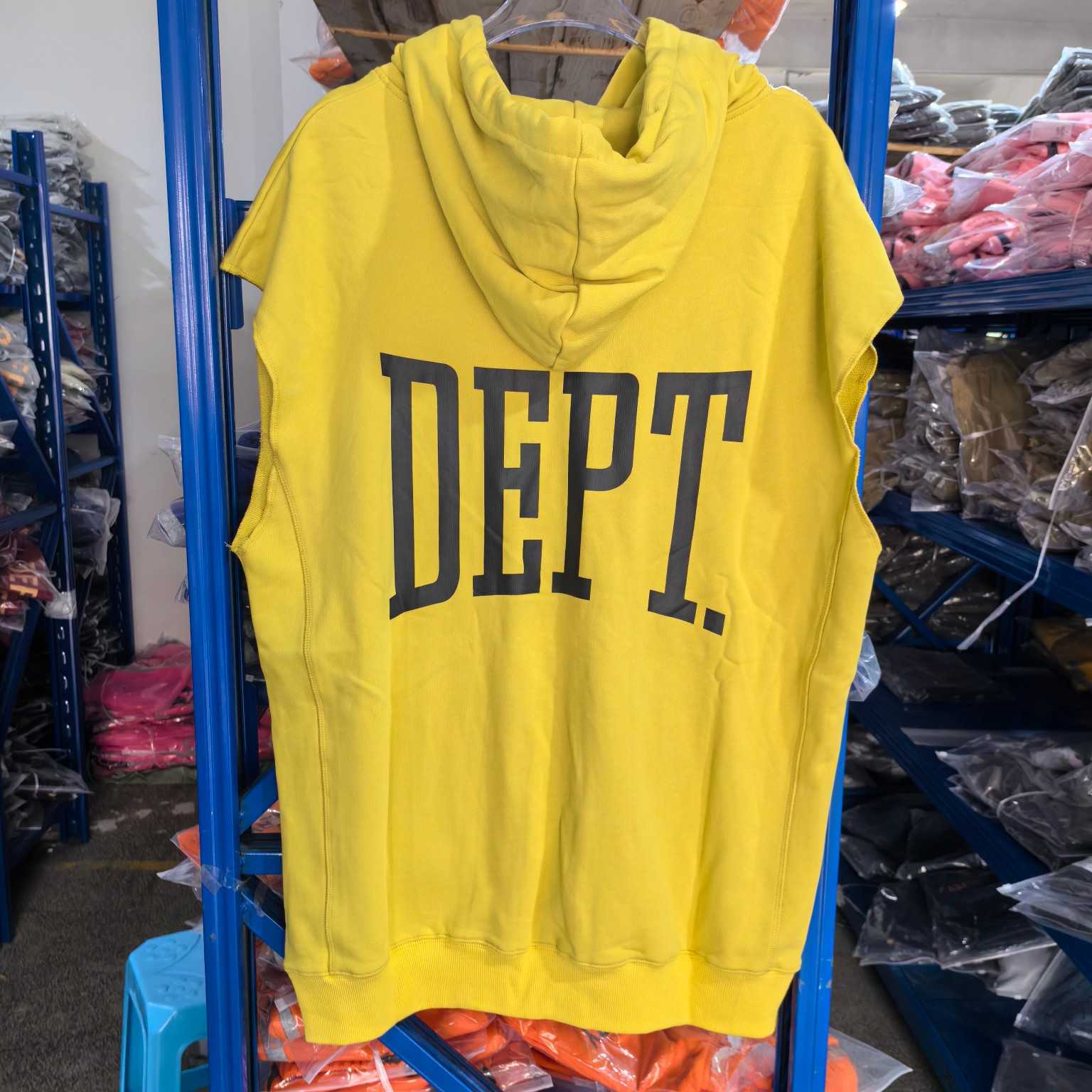 Gallery Dept. GYM Cut Off Hoodie - DopestKickz