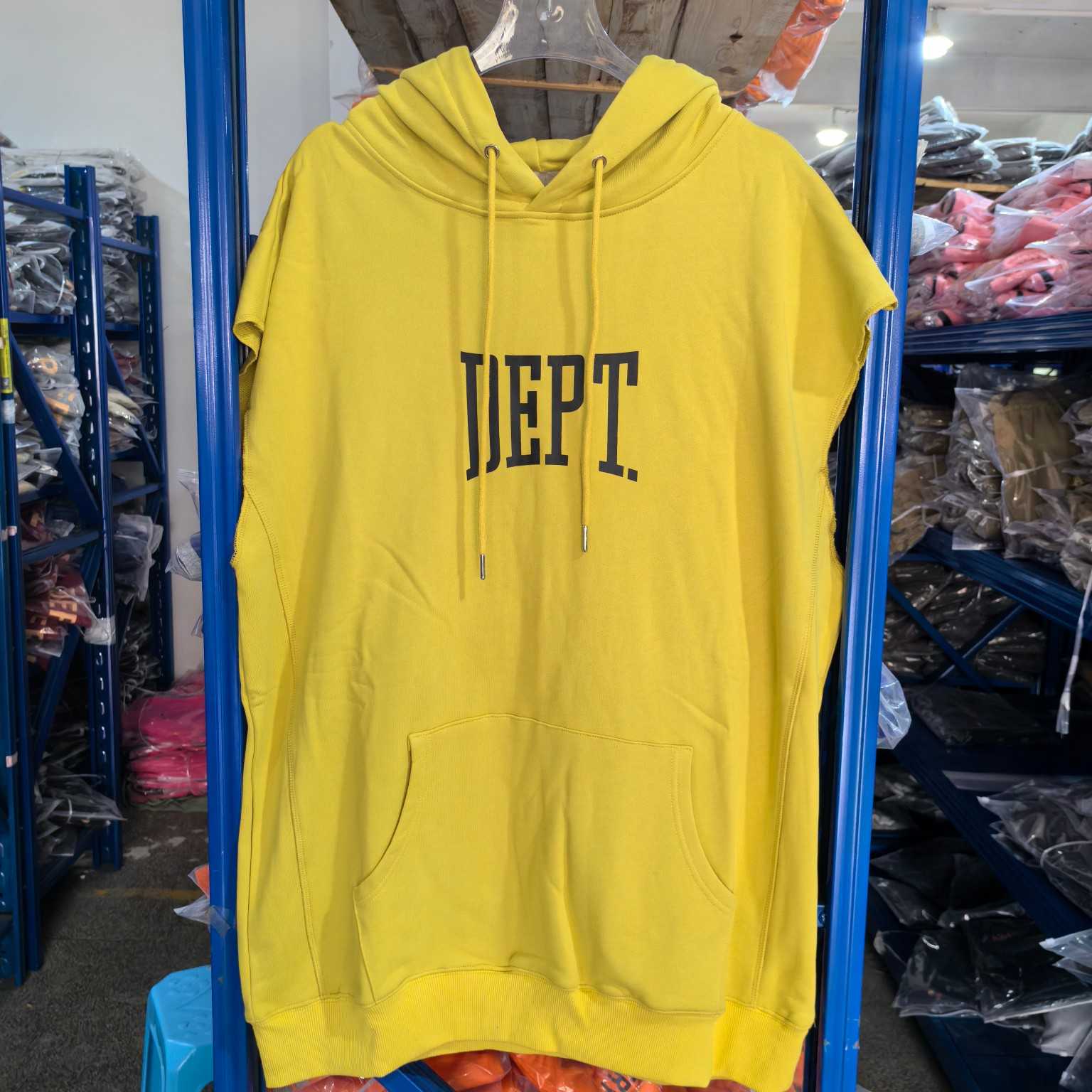 Gallery Dept. GYM Cut Off Hoodie - DopestKickz