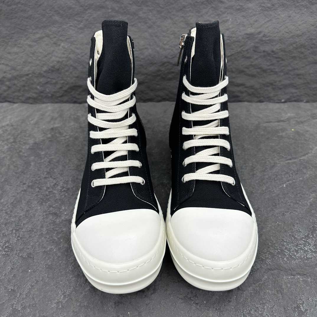 Rick Owens DRKSHDW high-top Cotton Sneakers  - DopestKickz