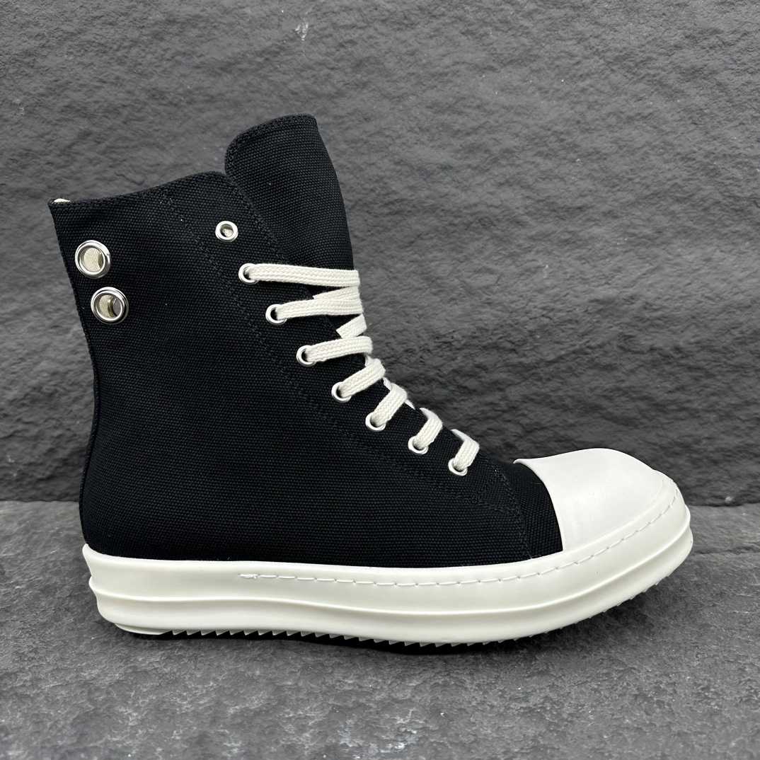 Rick Owens DRKSHDW high-top Cotton Sneakers  - DopestKickz