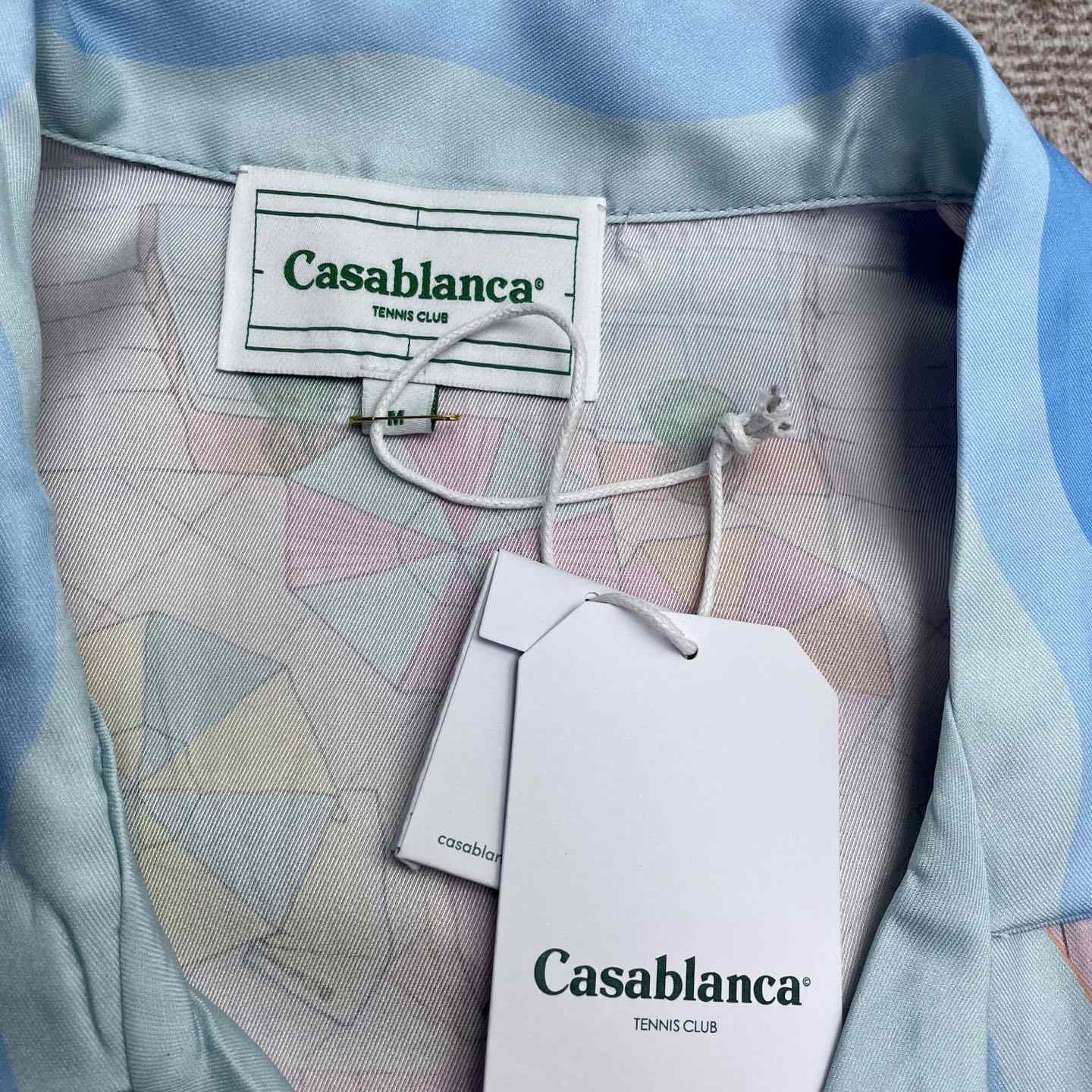 Casablanca Le Plongeon silk shirt    CA3516 - DopestKickz