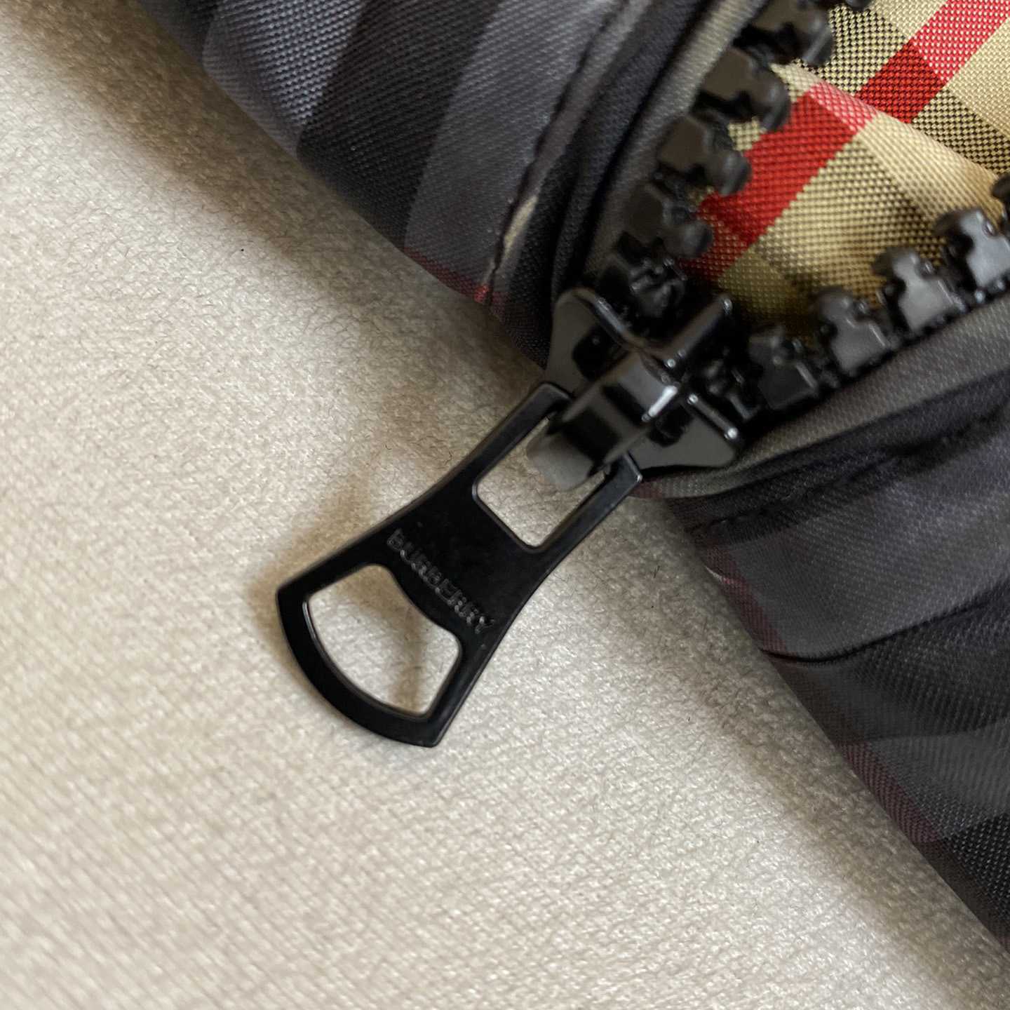Burberry Sliced Check Hooded Jacket - DopestKickz