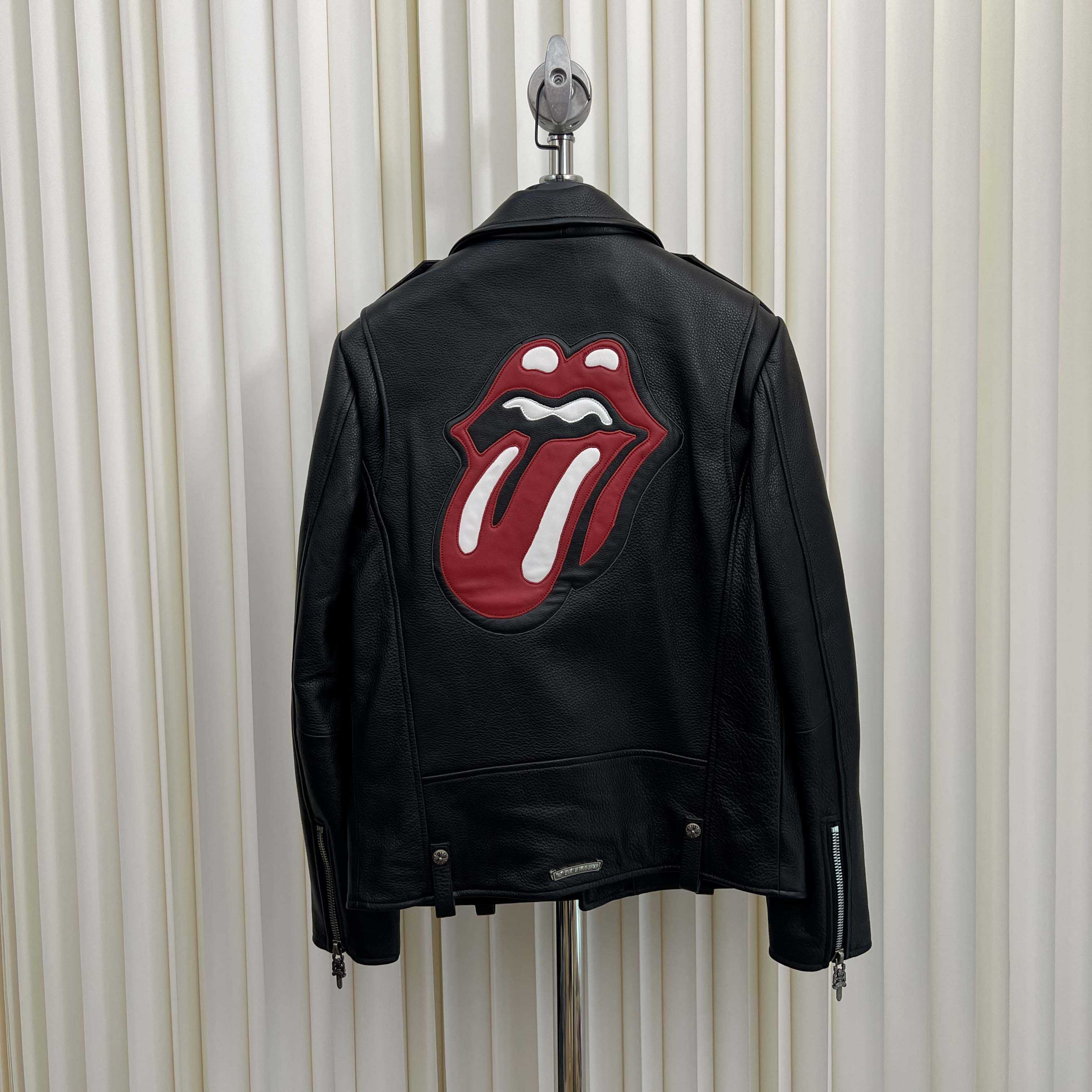 Chrome Hearts Leather Jacket - DopestKickz