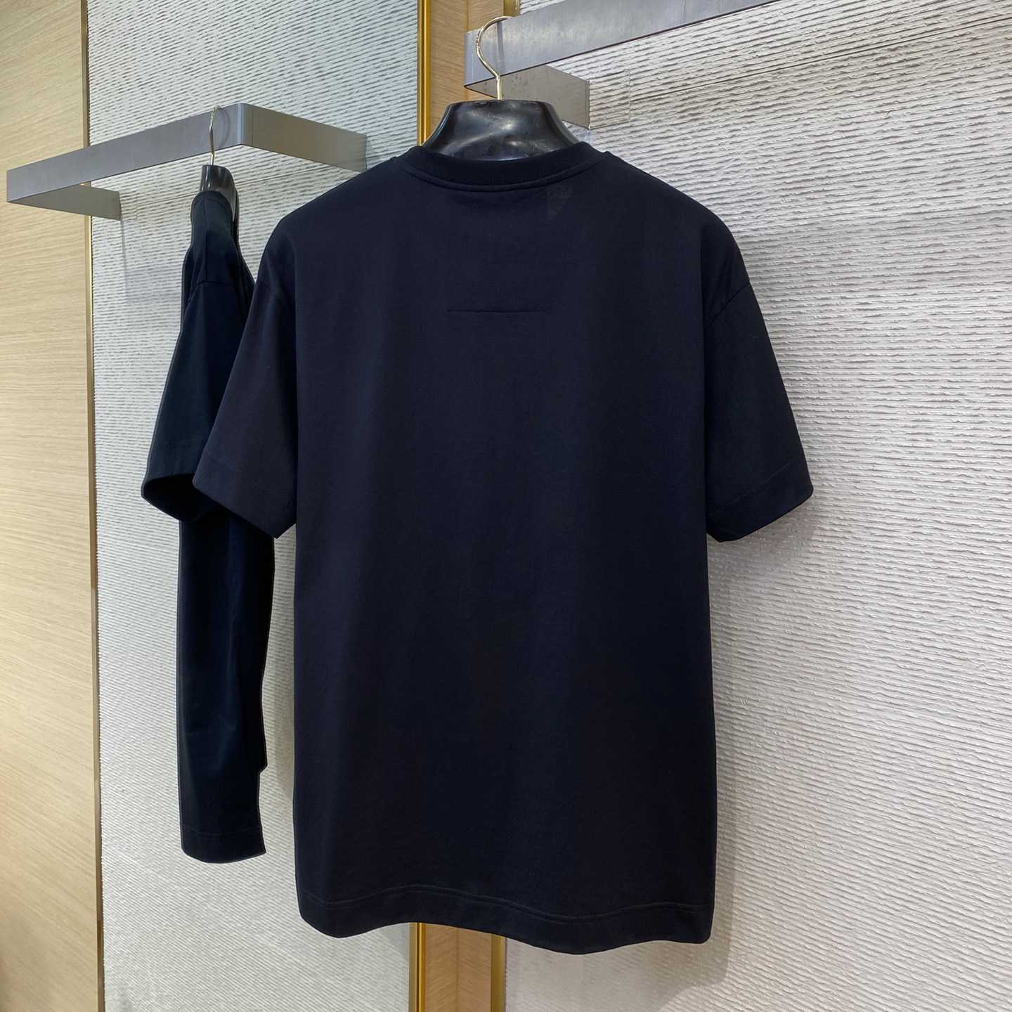 Givenchy T-shirt In Cotton With HG Embroidery - DopestKickz