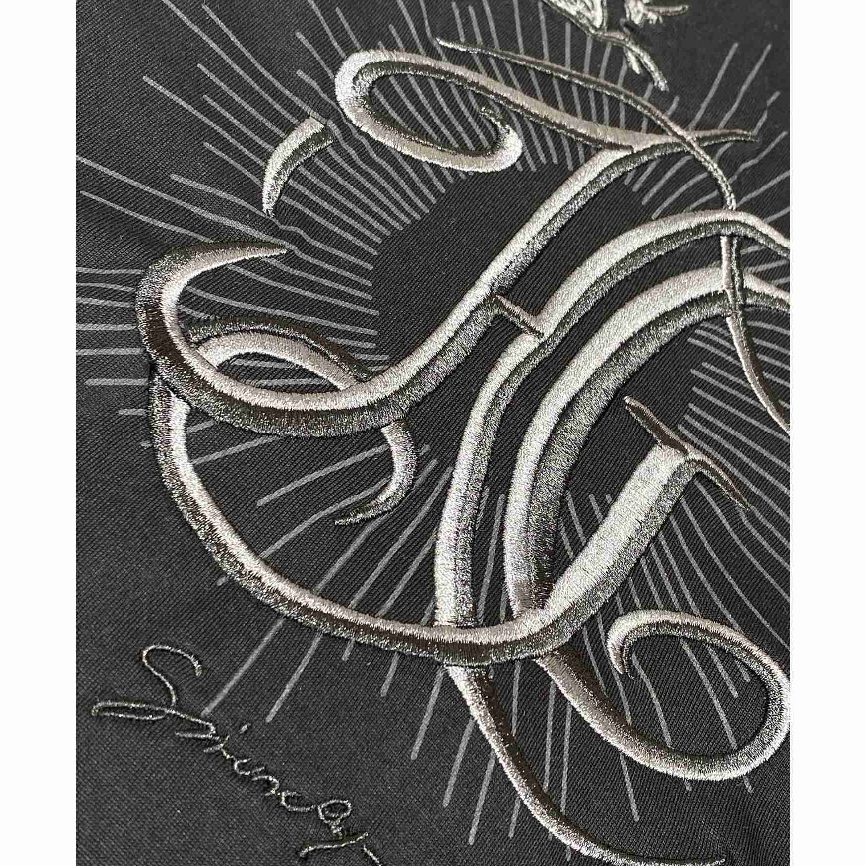 Givenchy T-shirt In Cotton With HG Embroidery - DopestKickz