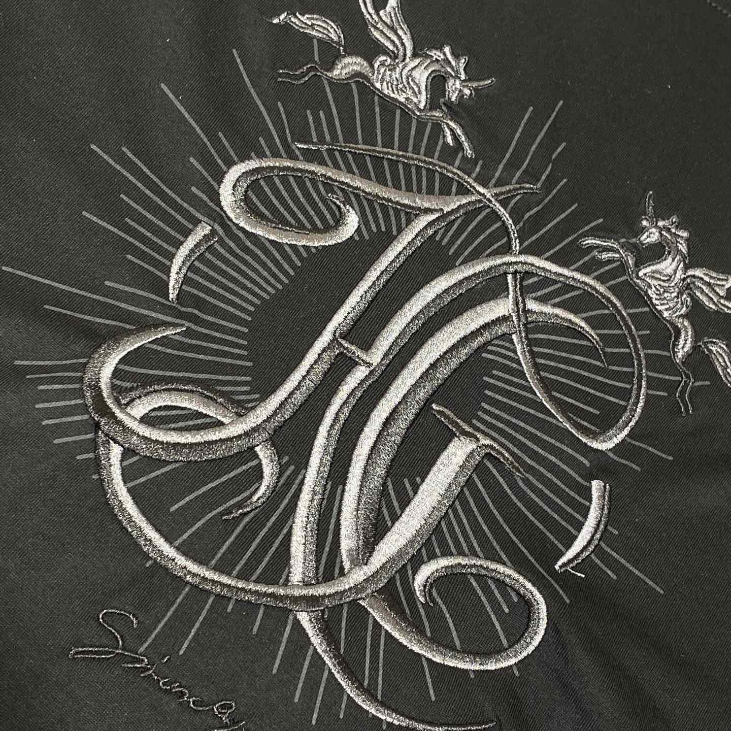 Givenchy T-shirt In Cotton With HG Embroidery - DopestKickz