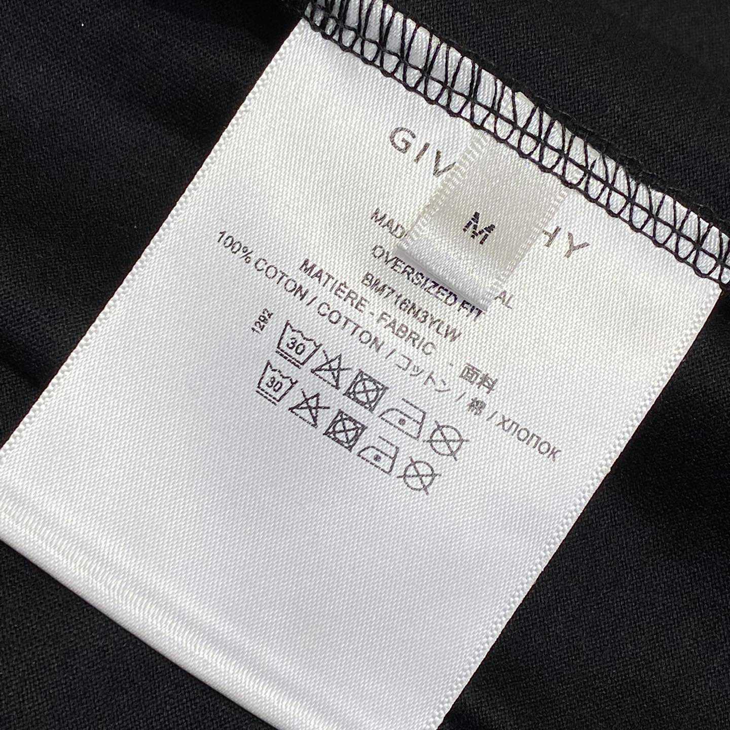 Givenchy T-shirt In Cotton With HG Embroidery - DopestKickz
