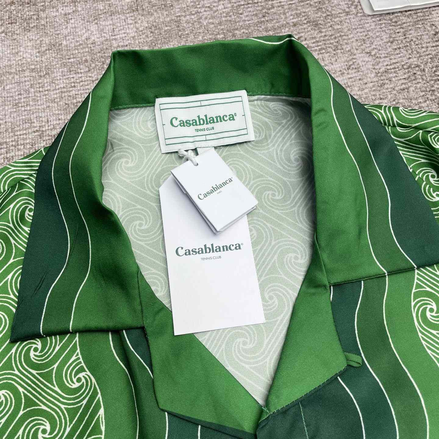 Casablanca Column-monogram Shirt  CA3518 - DopestKickz