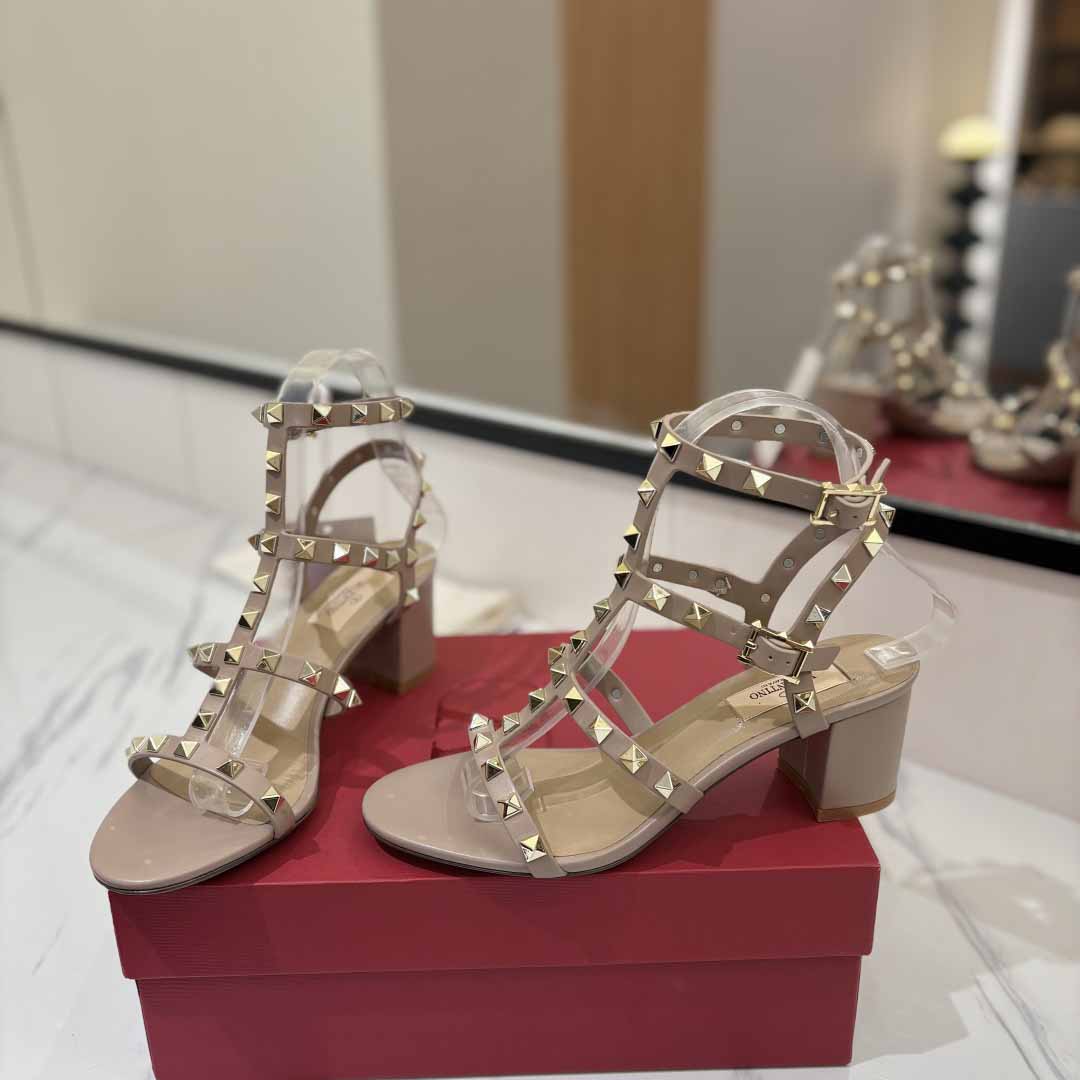 Valent Garavani Rockstud 60mm ankle-strap Sandals - DopestKickz