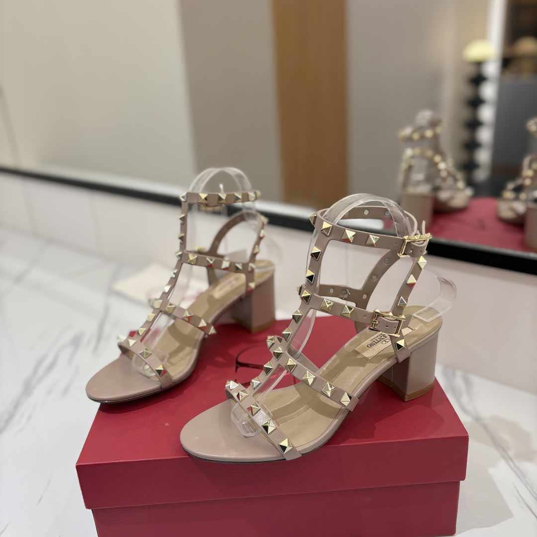 Valent Garavani Rockstud 60mm ankle-strap Sandals - DopestKickz