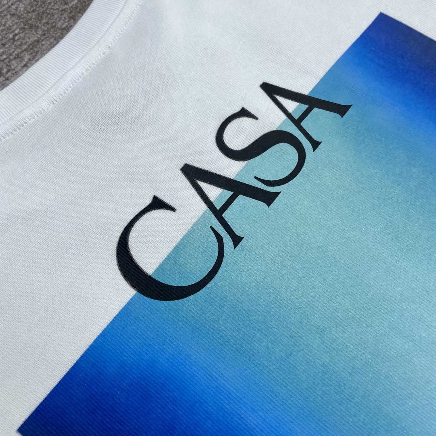 Casablanca Gradient Casa Logo T-Shirt   C986 - DopestKickz